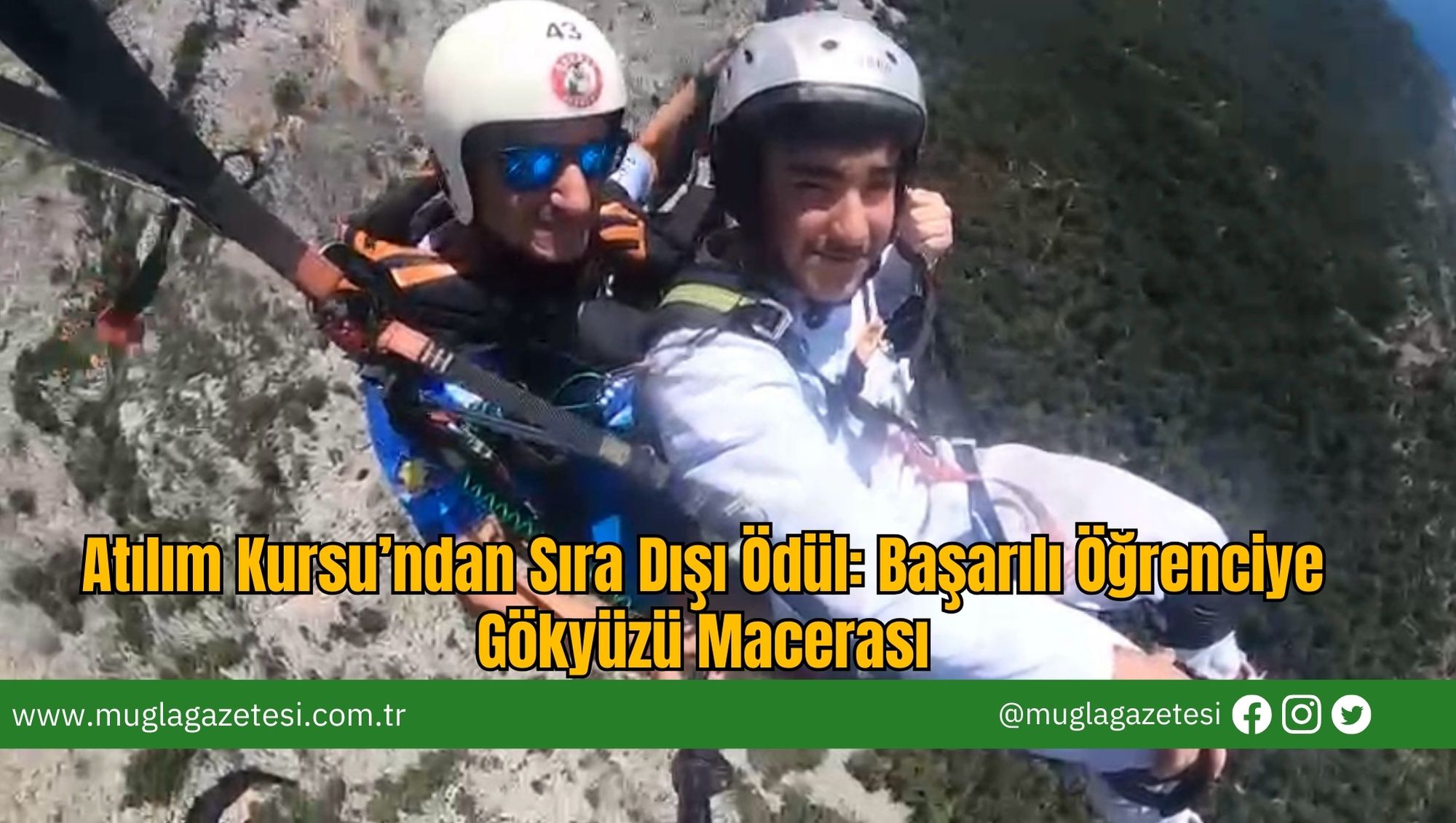 Atılım Kursu’ndan Sıra Dışı Ödül: Başarılı Öğrenciye Gökyüzü Macerası