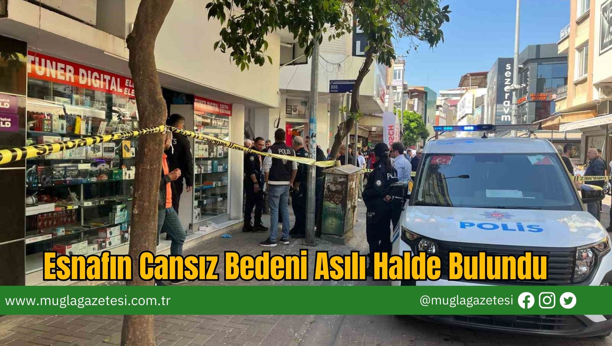 Esnafın Cansız Bedeni Asılı Halde Bulundu
