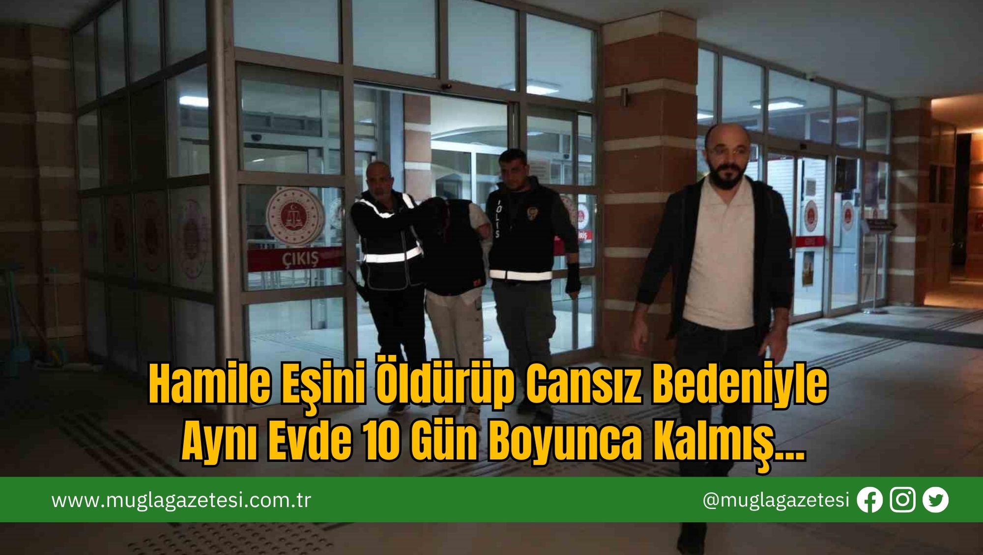 Hamile Eşini Öldürüp Cansız Bedeniyle Aynı Evde 10 Gün Boyunca Kalmış...