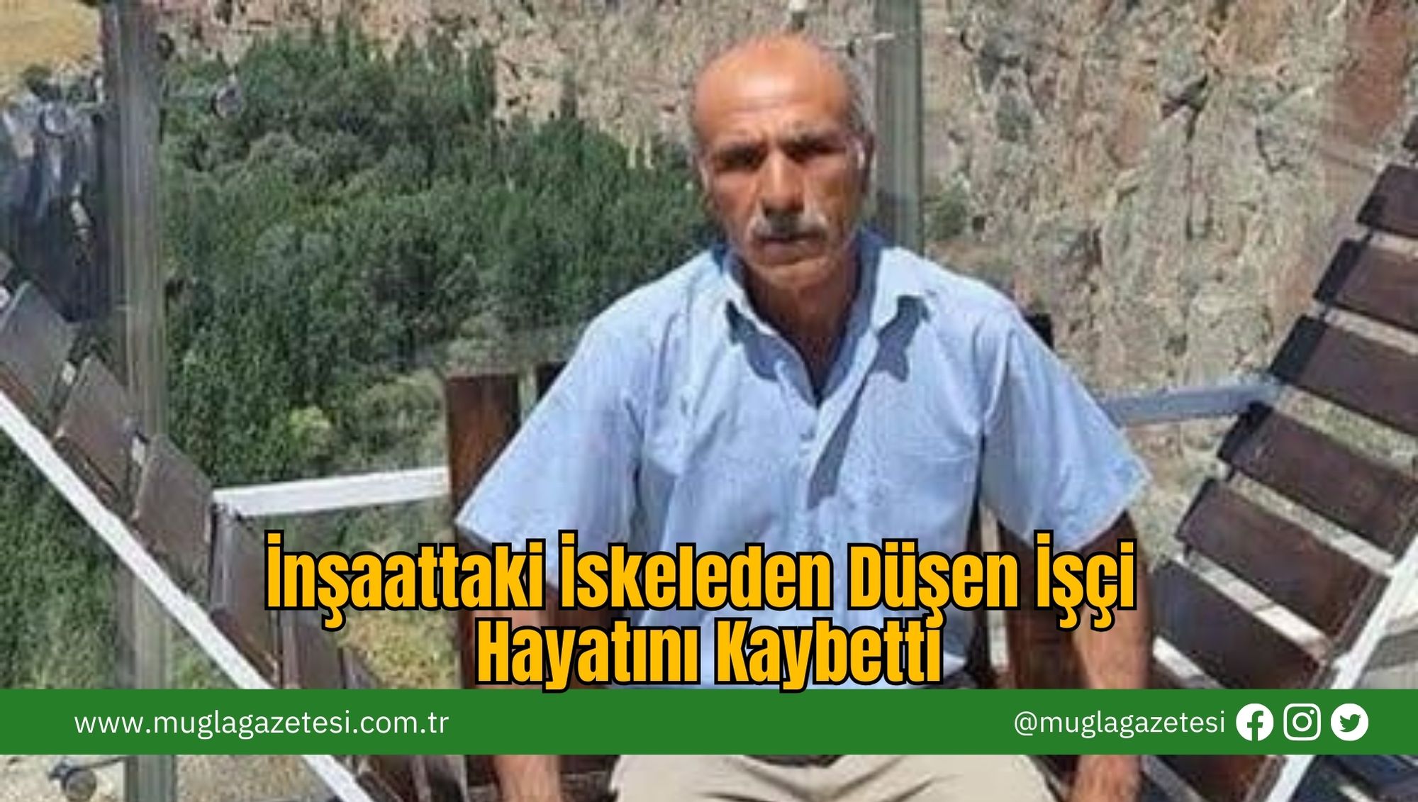 İnşaattaki İskeleden Düşen İşçi Hayatını Kaybetti
