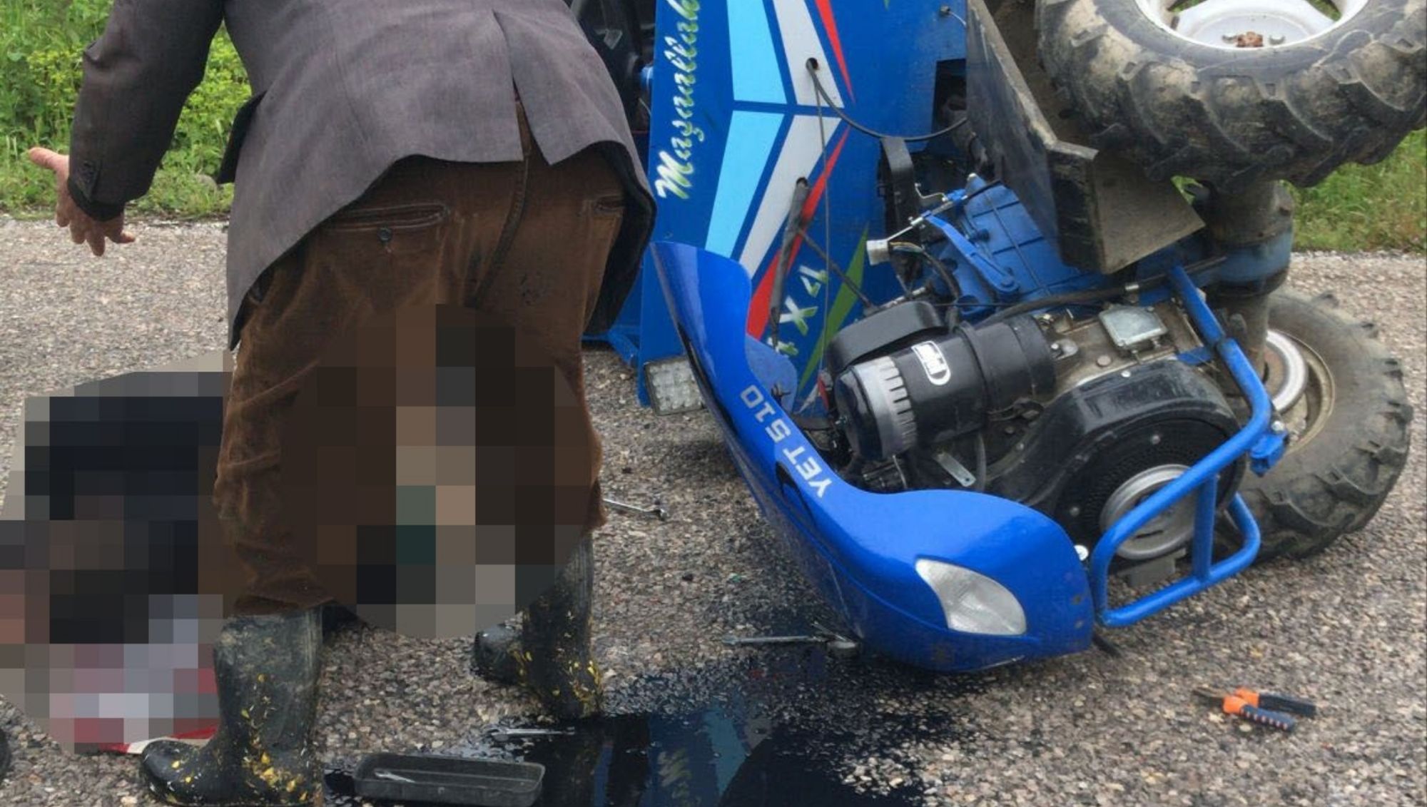 Patpat Kazası Adamın Acı Sonu Oldu