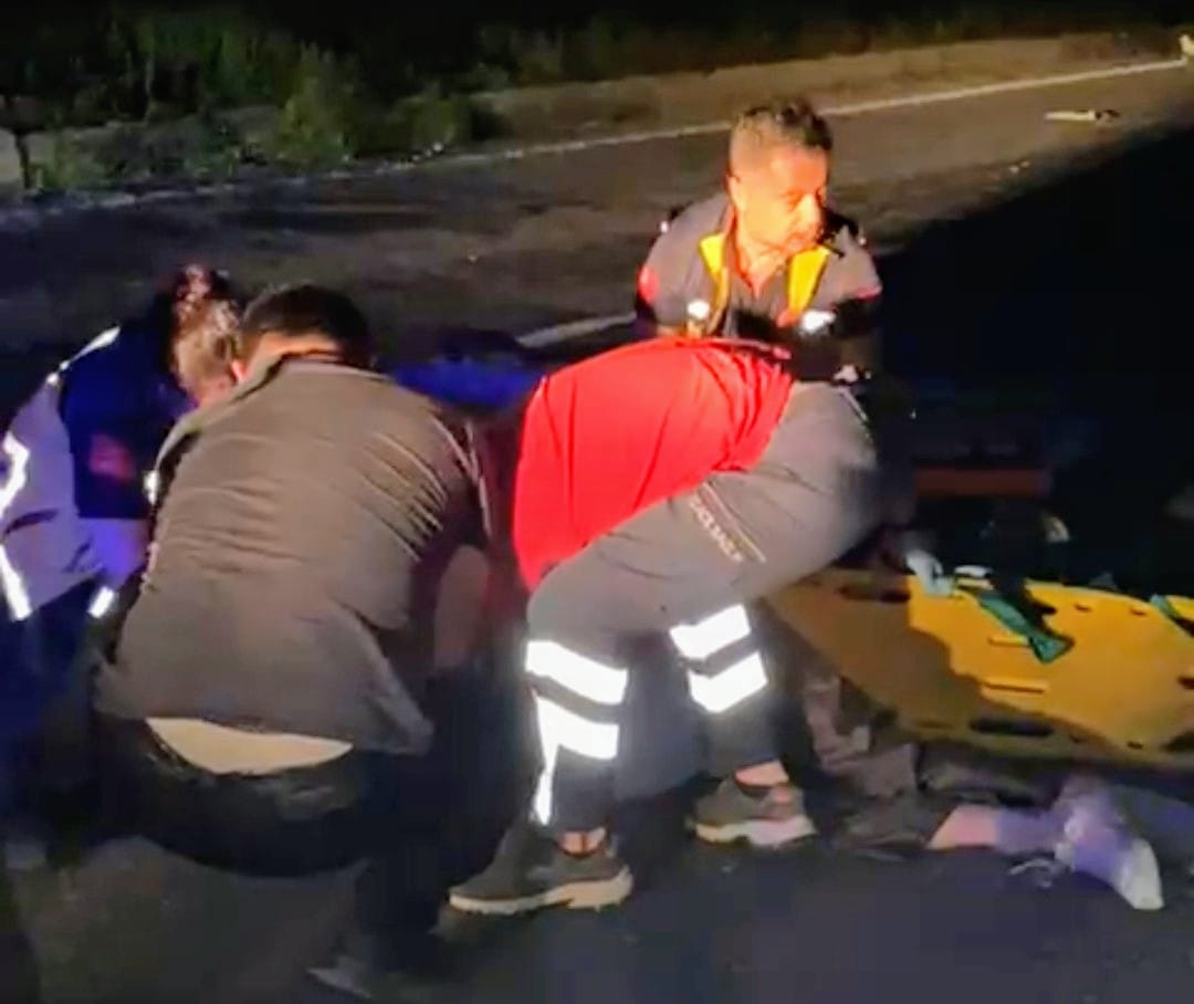 Milas’ta Feci Kaza Motosiklet Sürücüsü Ağır Yaralandı