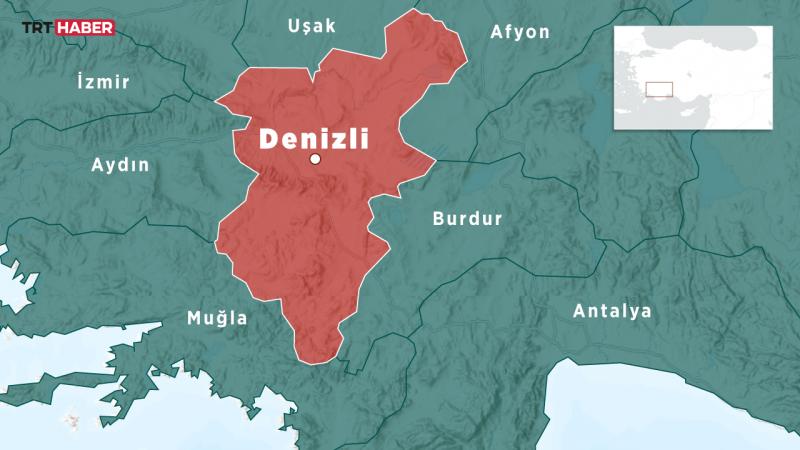Marmara'dan Sonra Denizli'deki Deprem Korkuttu