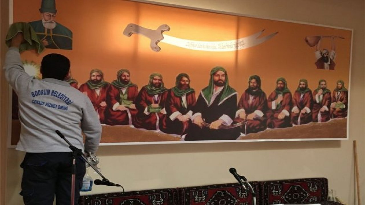 Cem Evi’nde temizlik