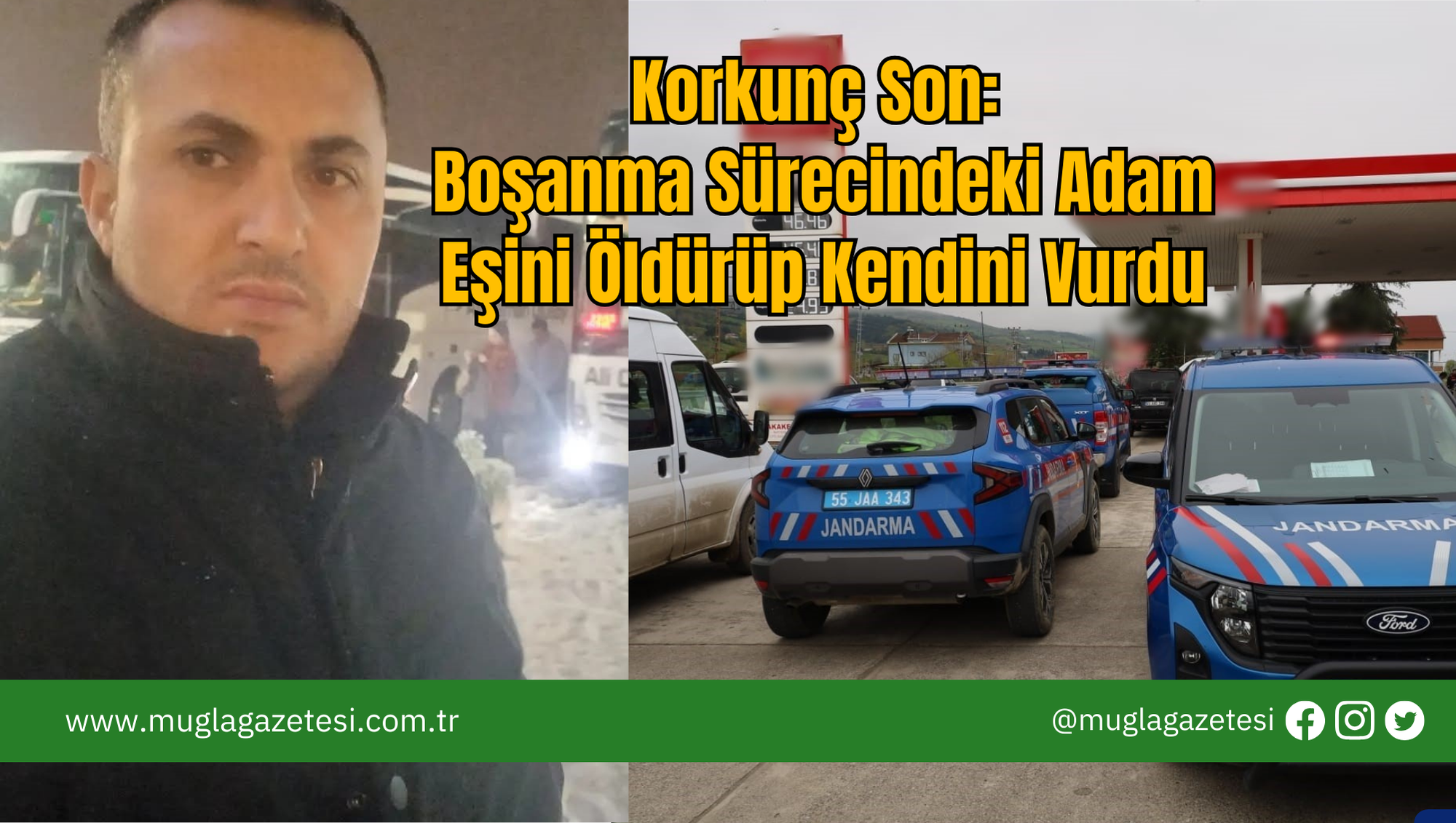 Korkunç Son: Boşanma Sürecindeki Adam Eşini Öldürüp Kendini Vurdu