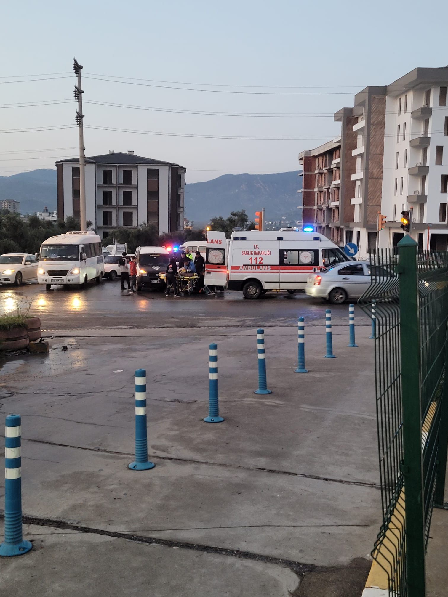 Muğla'da Yağış Peş Peşe Trafik Kazalarına Neden Oldu