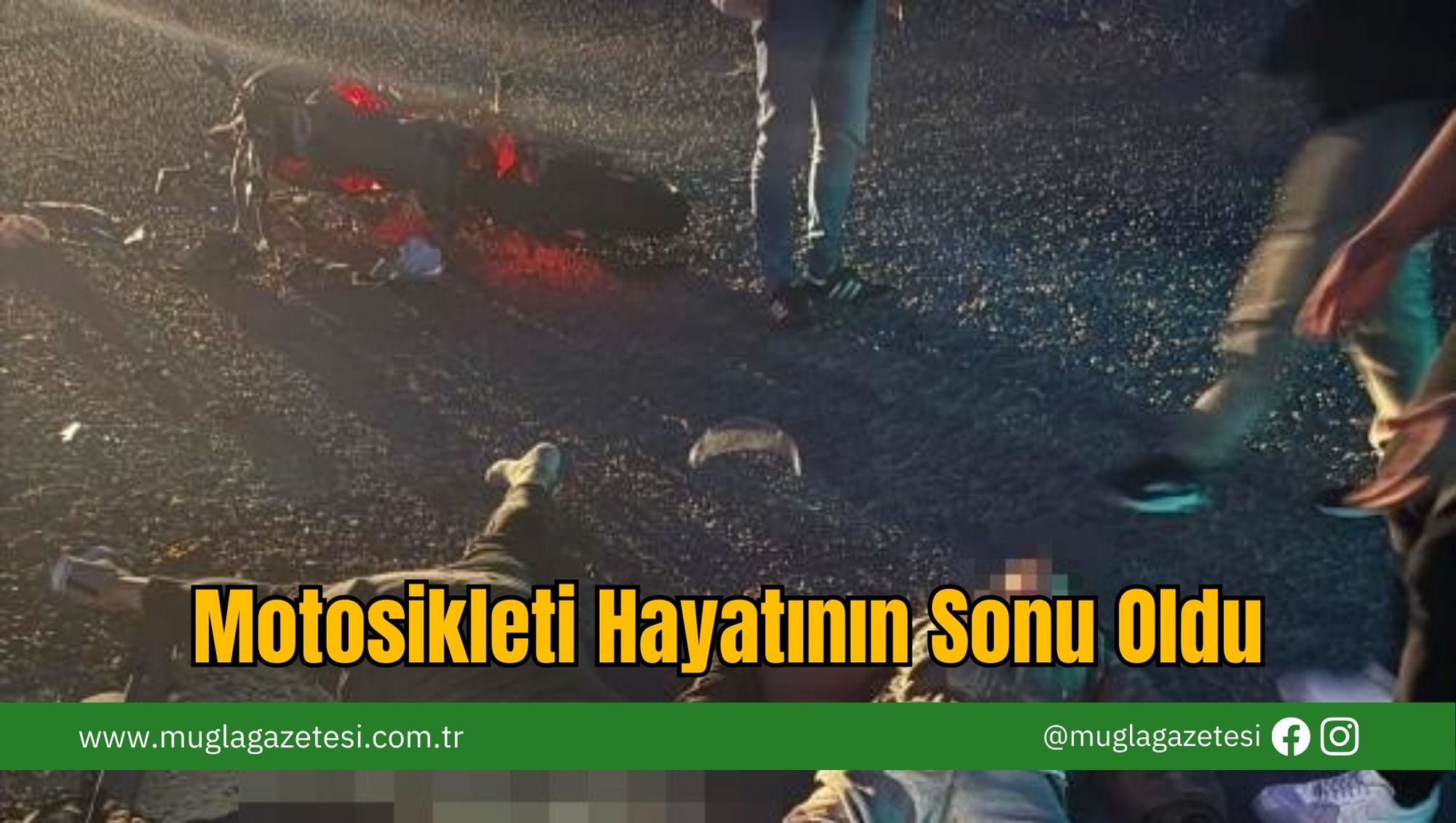 Motosikleti Hayatının Sonu Oldu
