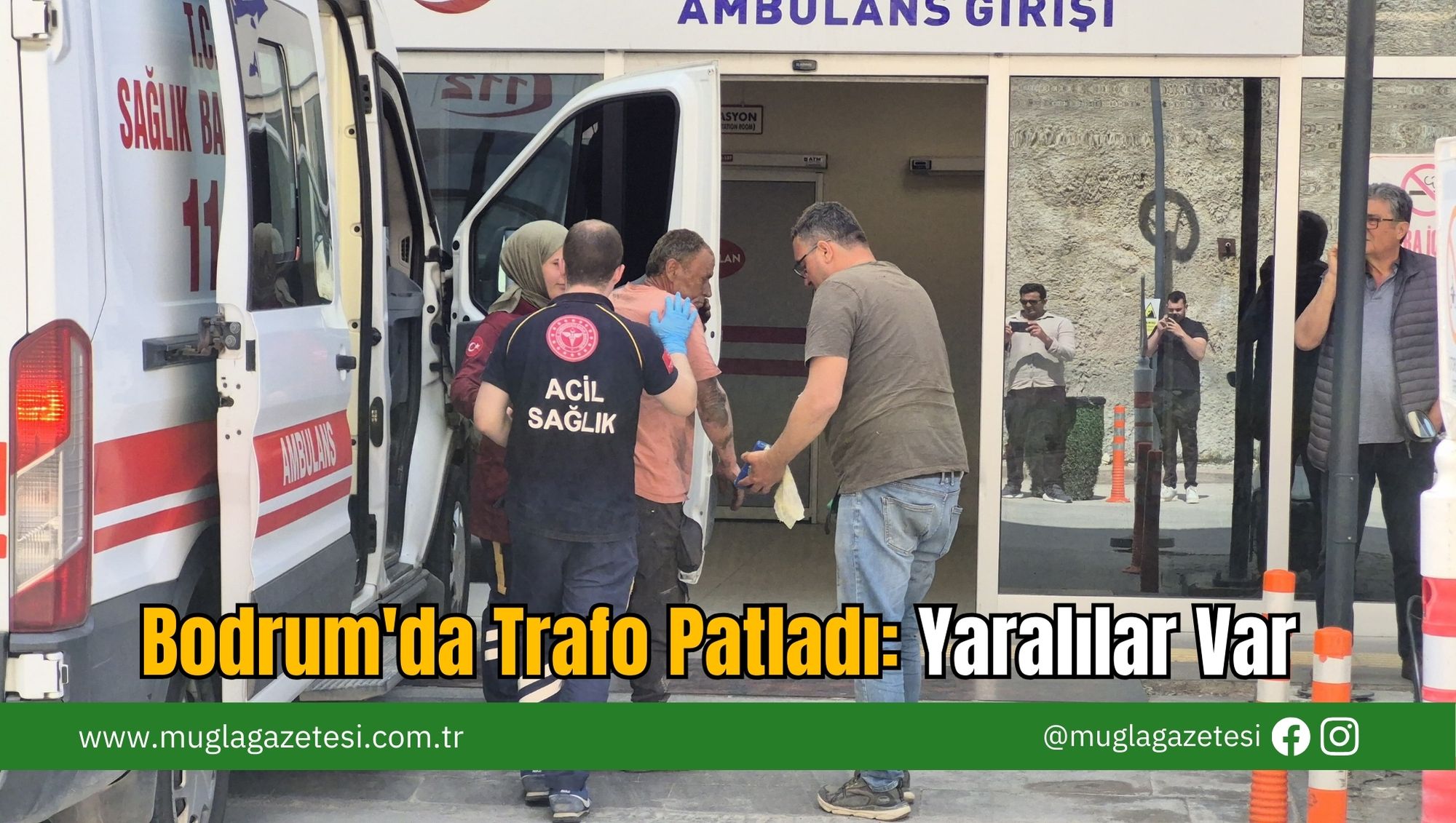 Bodrum'da Trafo Patladı: Yaralılar Var