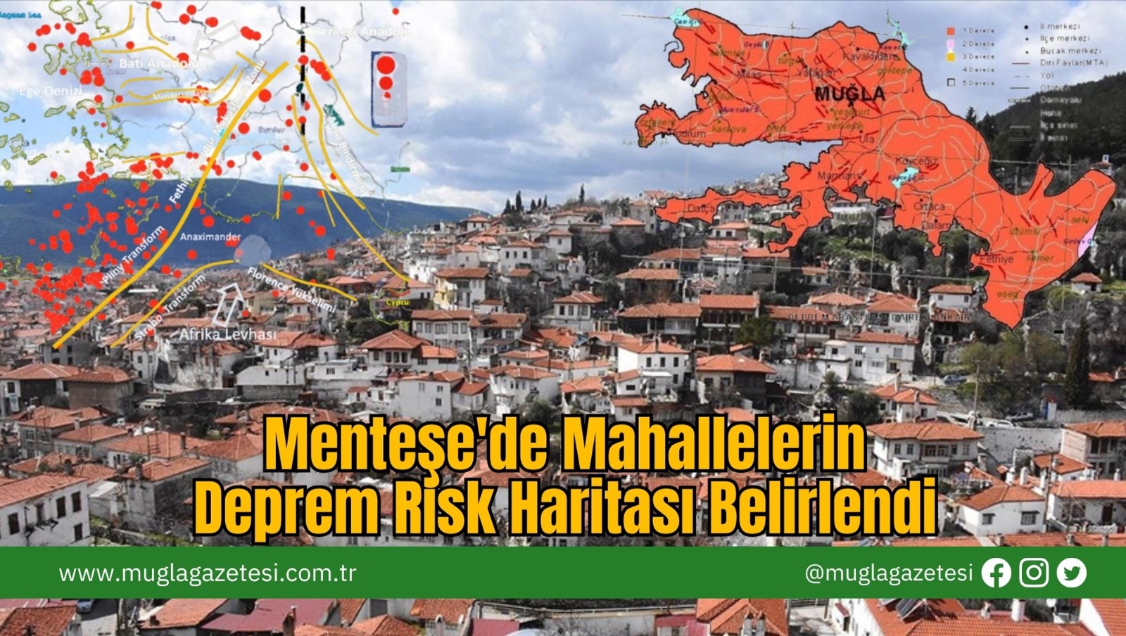 Menteşe'de Mahallelerin Deprem Risk Haritası Belirlendi