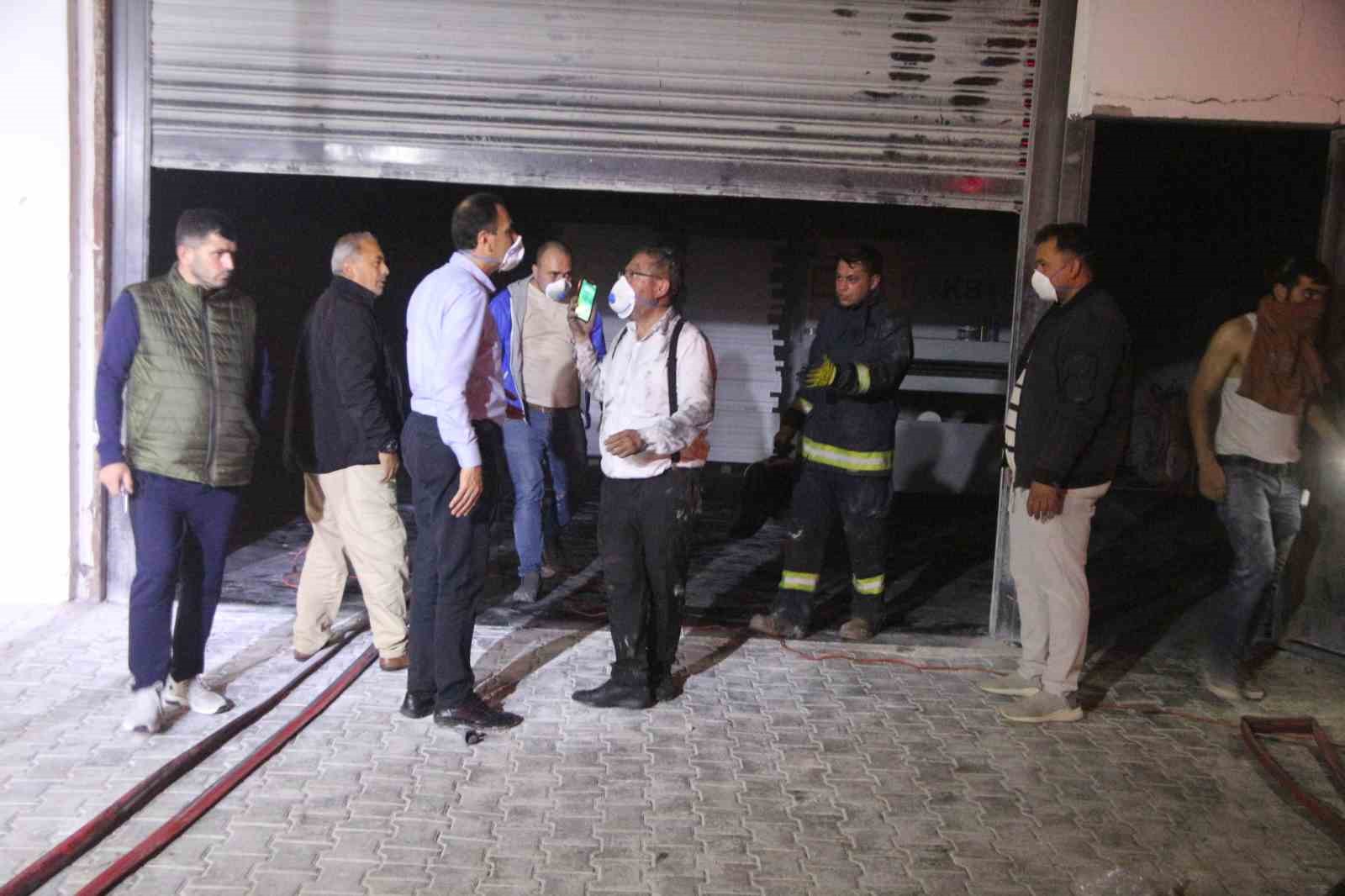 Mobilya Atölyesinde Yangın Paniği