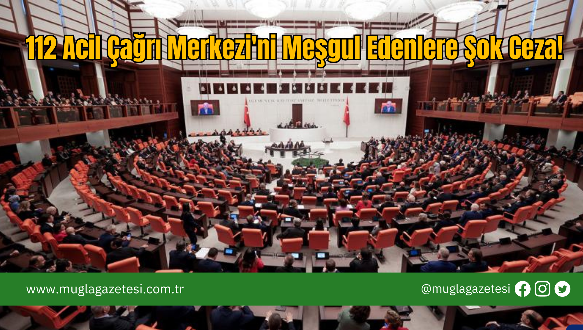 112 Acil Çağrı Merkezi'ni Meşgul Edenlere Şok Ceza!