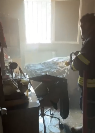 Muğla'da Ev Yangını