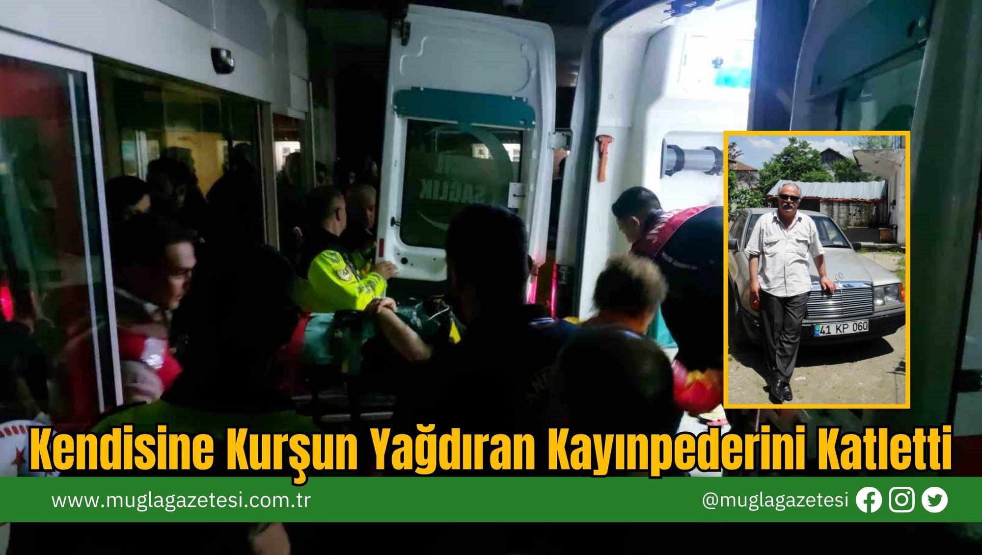 Kendisine Kurşun Yağdıran Kayınpederini Katletti