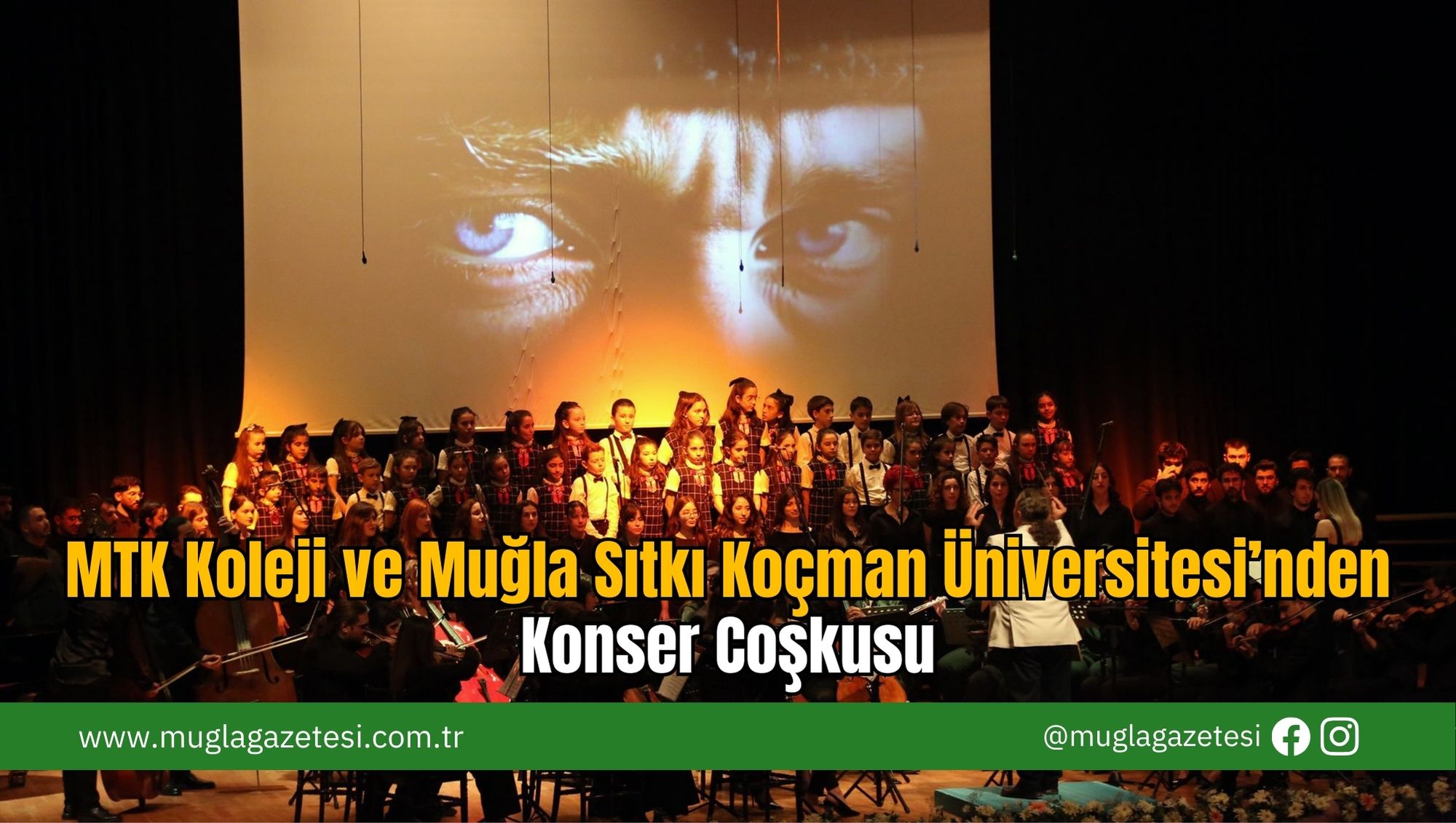 MTK Koleji ve Muğla Sıtkı Koçman Üniversitesi’nden Konser Coşkusu