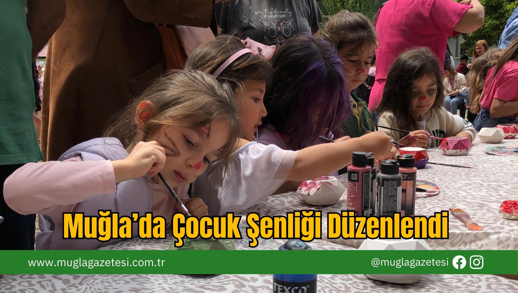 Muğla’da Çocuk Şenliği Düzenlendi