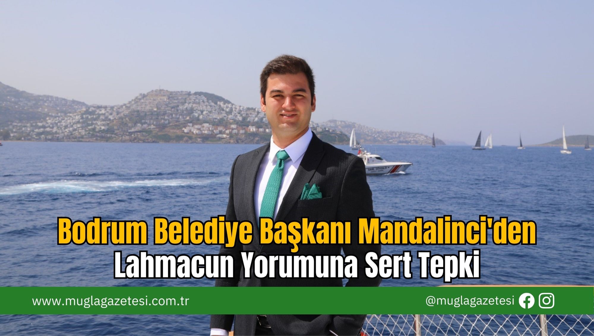 Bodrum Belediye Başkanı Mandalinci'den Lahmacun Yorumuna Sert Tepki