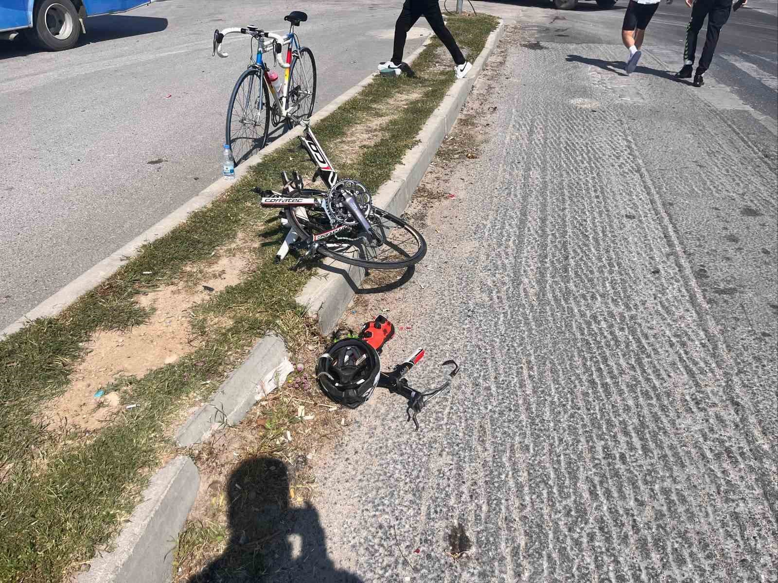 Bisiklet Sürücüsü Acı Şekilde Can Verdi