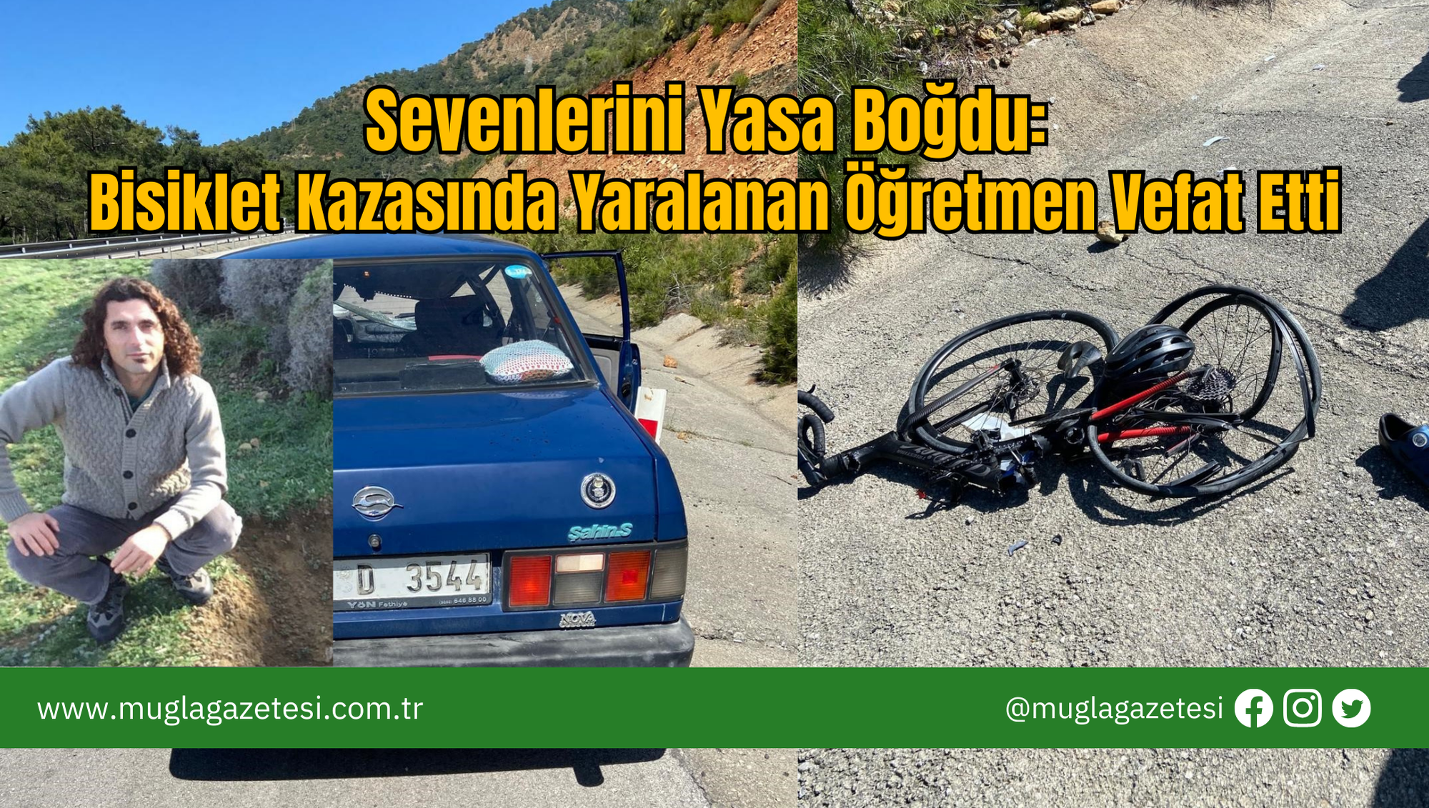 Sevenlerini Yasa Boğdu: Bisiklet Kazasında Yaralanan Öğretmen Vefat Etti