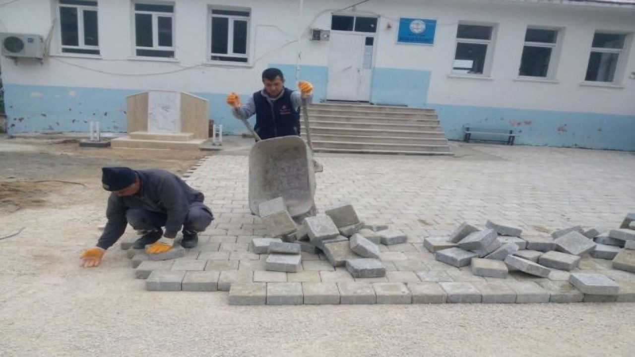 Parke çalışmaları devam ediyor