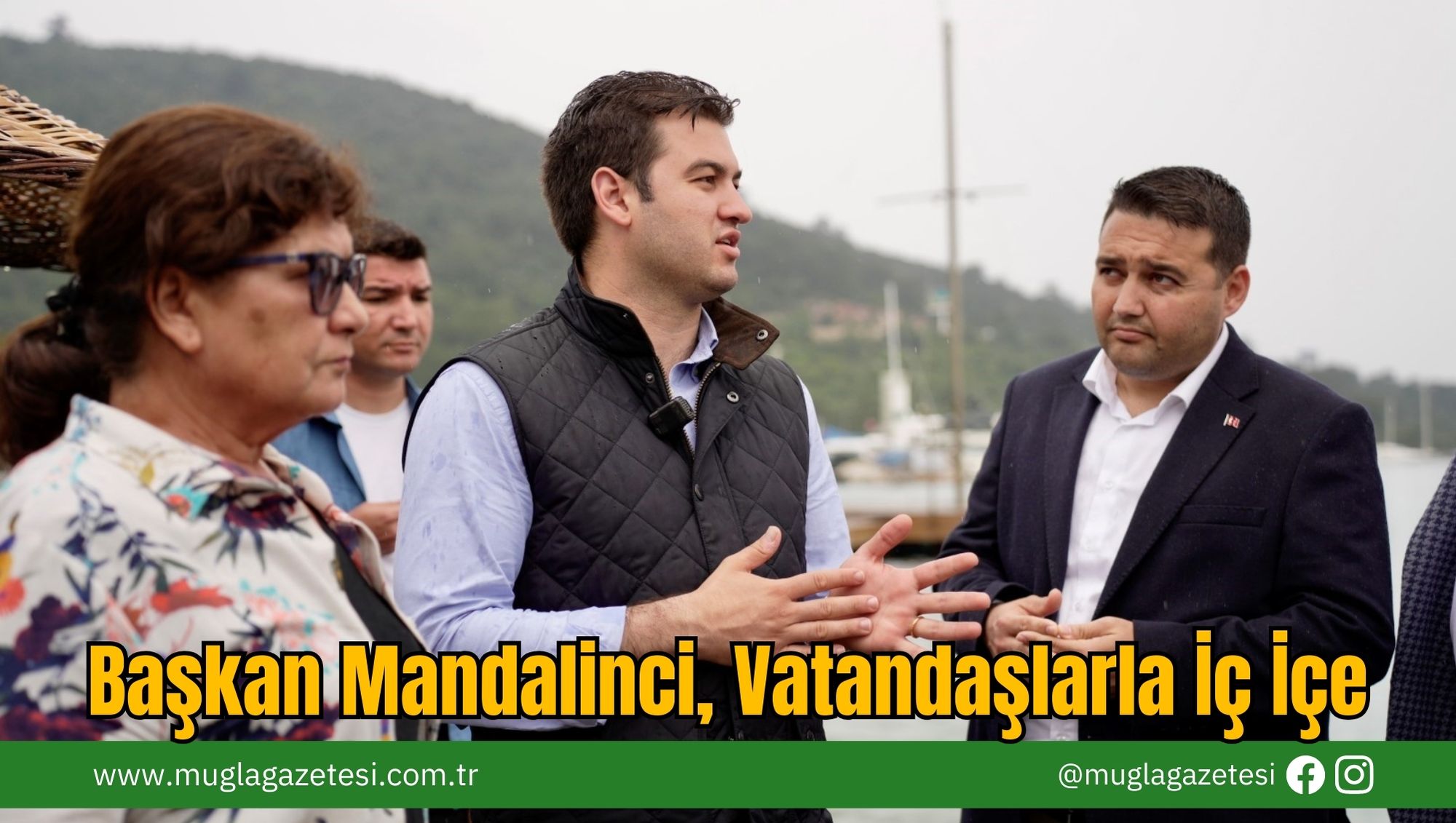 Başkan Mandalinci, Vatandaşlarla İç İçe