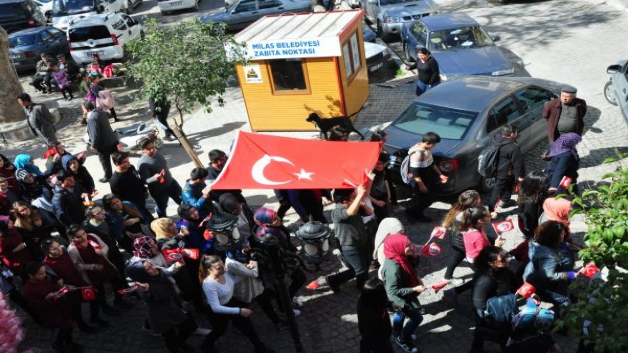 Afrin’e destek için yürüdüler