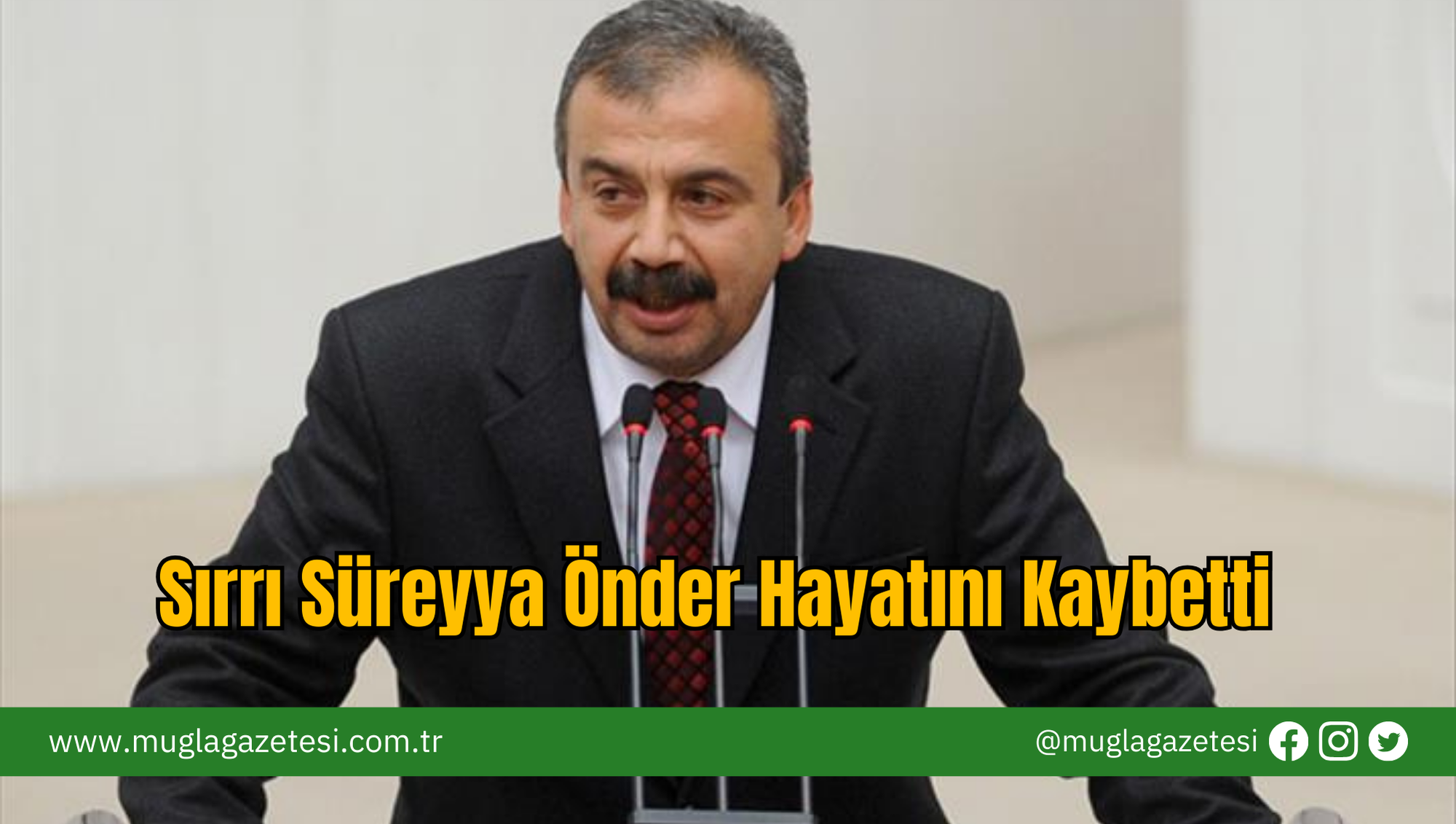 Sırrı Süreyya Önder Hayatını Kaybetti