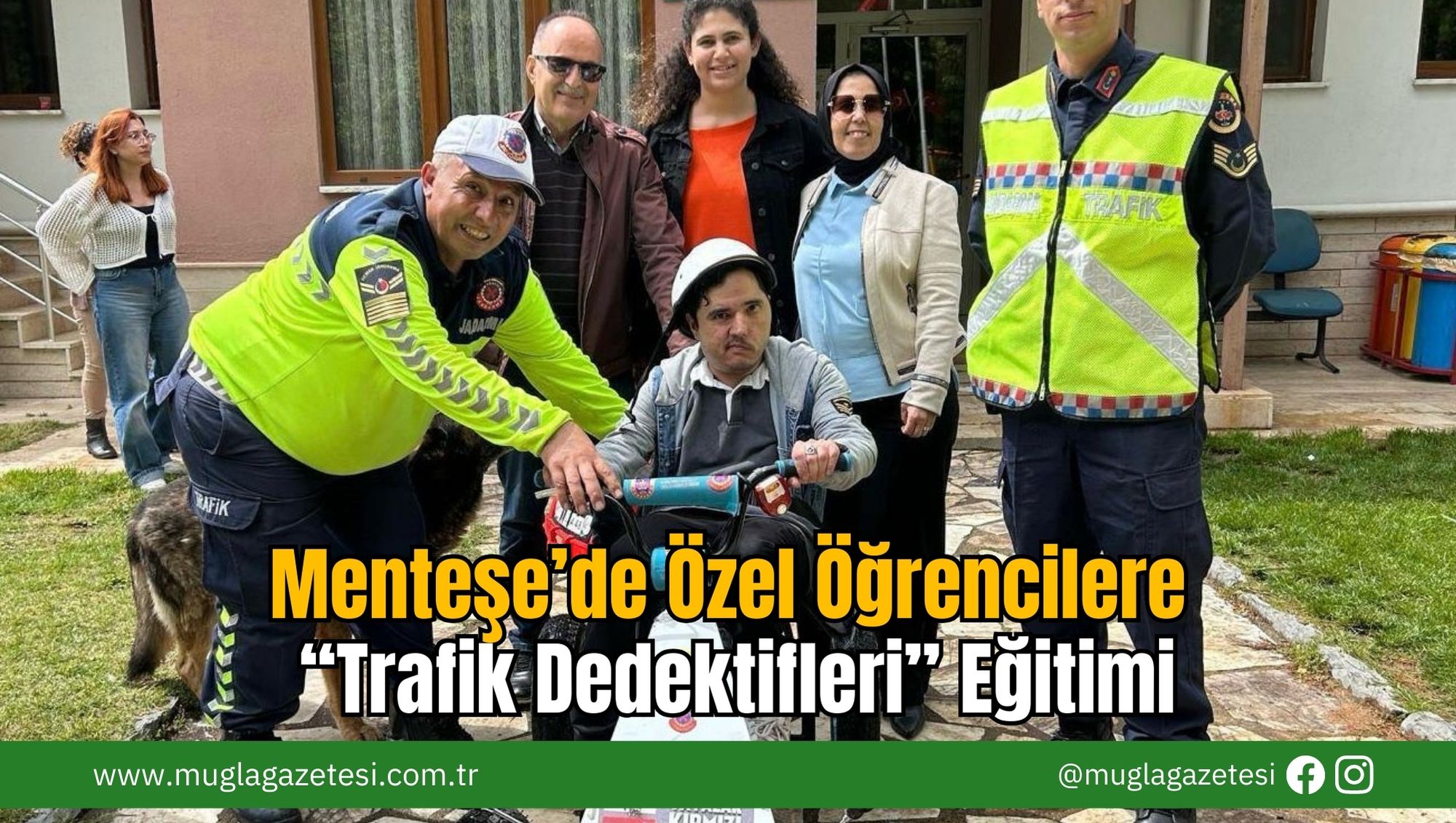 Menteşe’de Özel Öğrencilere “Trafik Dedektifleri” Eğitimi