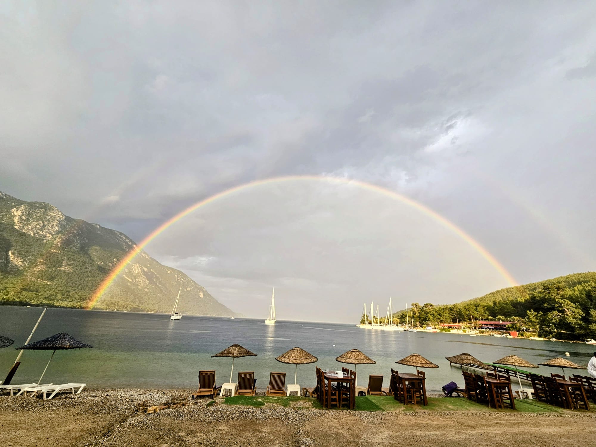 Akbük'te Gökkuşağı