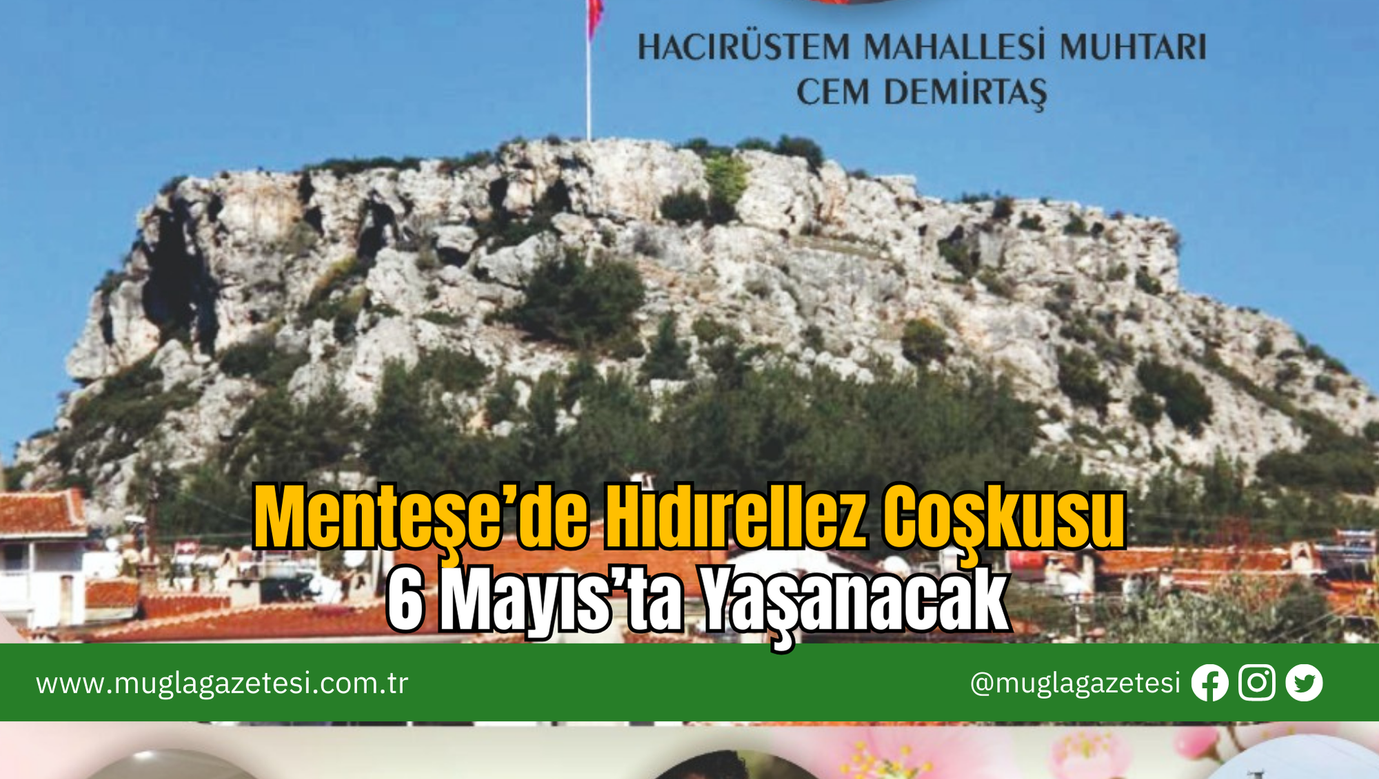 Menteşe’de Hıdırellez Coşkusu 6 Mayıs’ta Yaşanacak