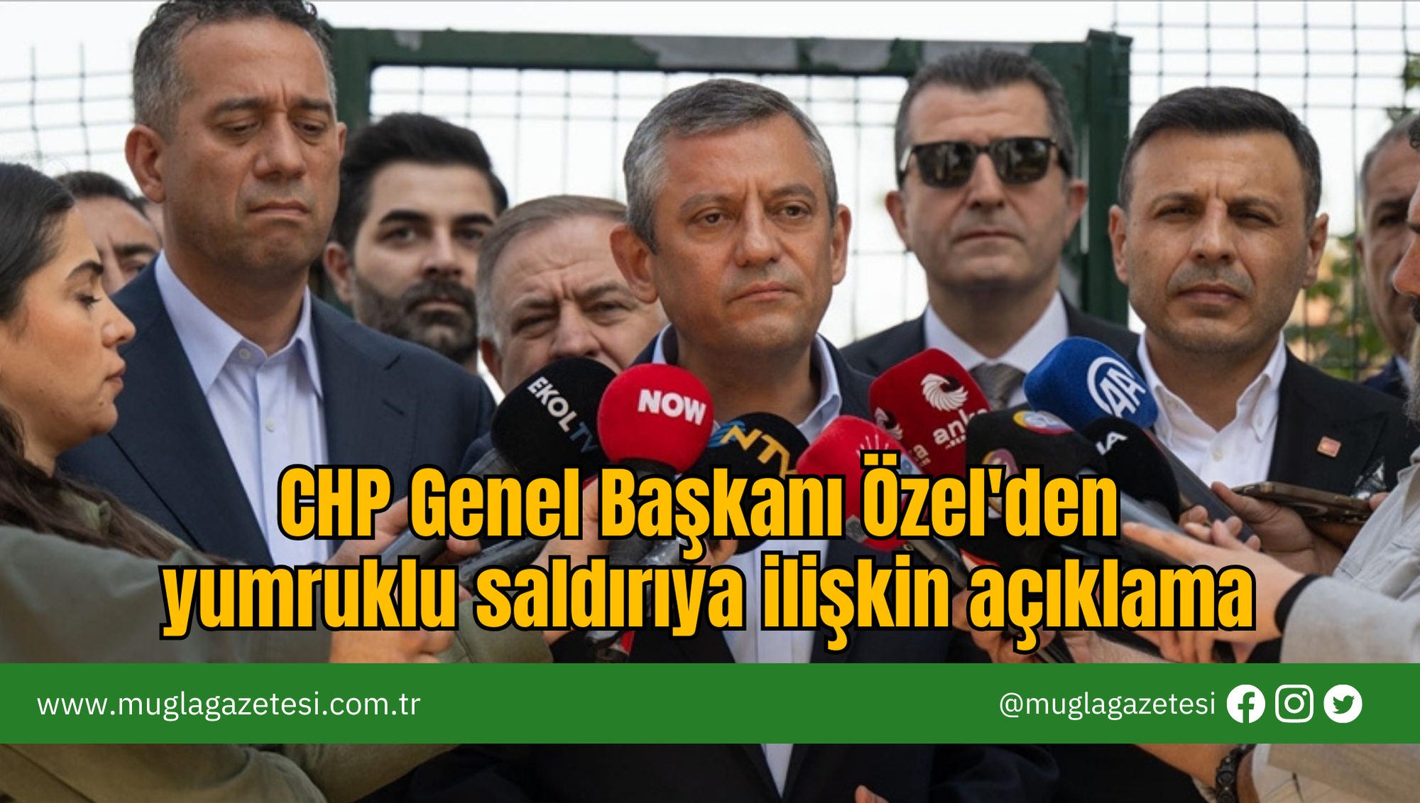 CHP Genel Başkanı Özel'den Yumruklu Saldırıya İlişkin Açıklama
