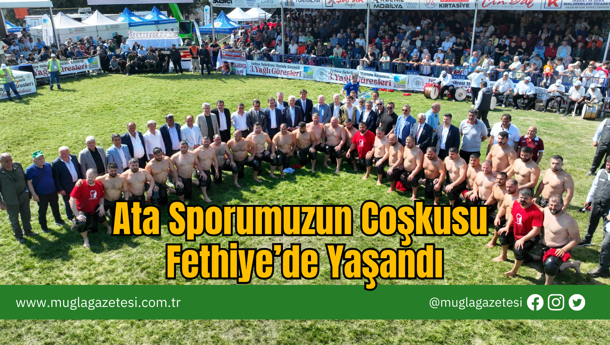 Ata Sporumuzun Coşkusu Fethiye’de Yaşandı