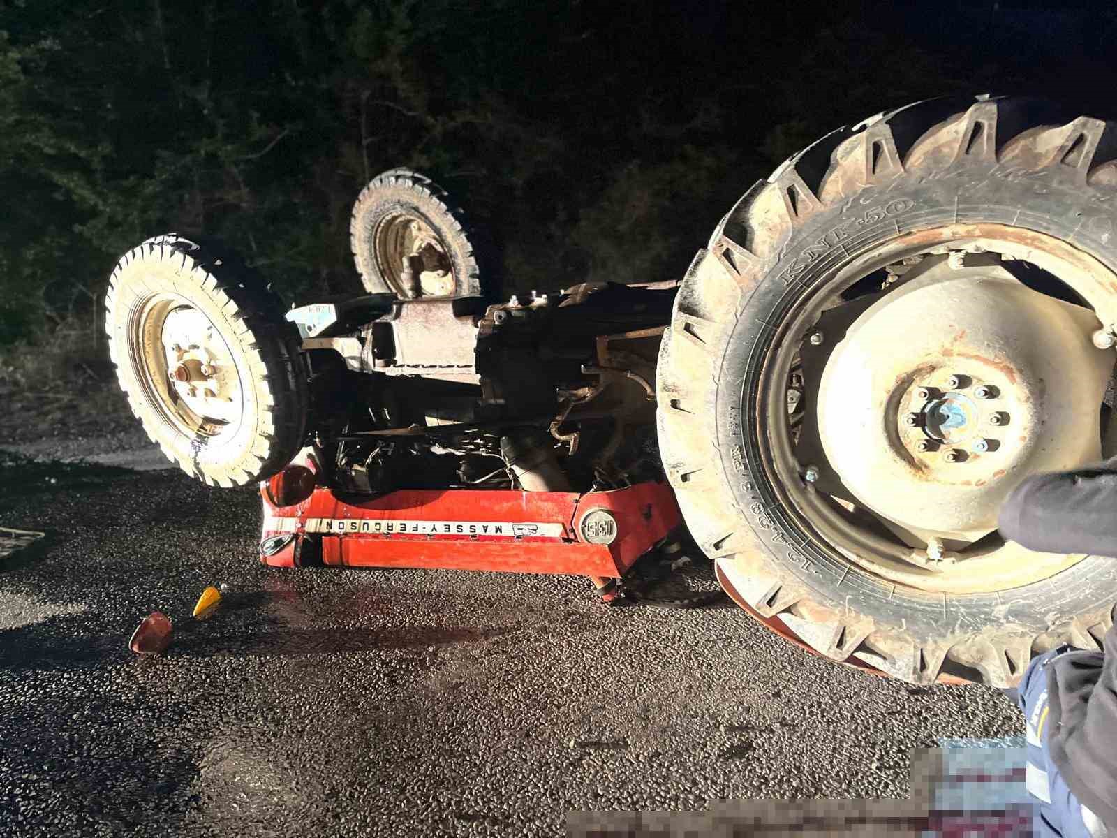 Traktör Kazası Can Aldı