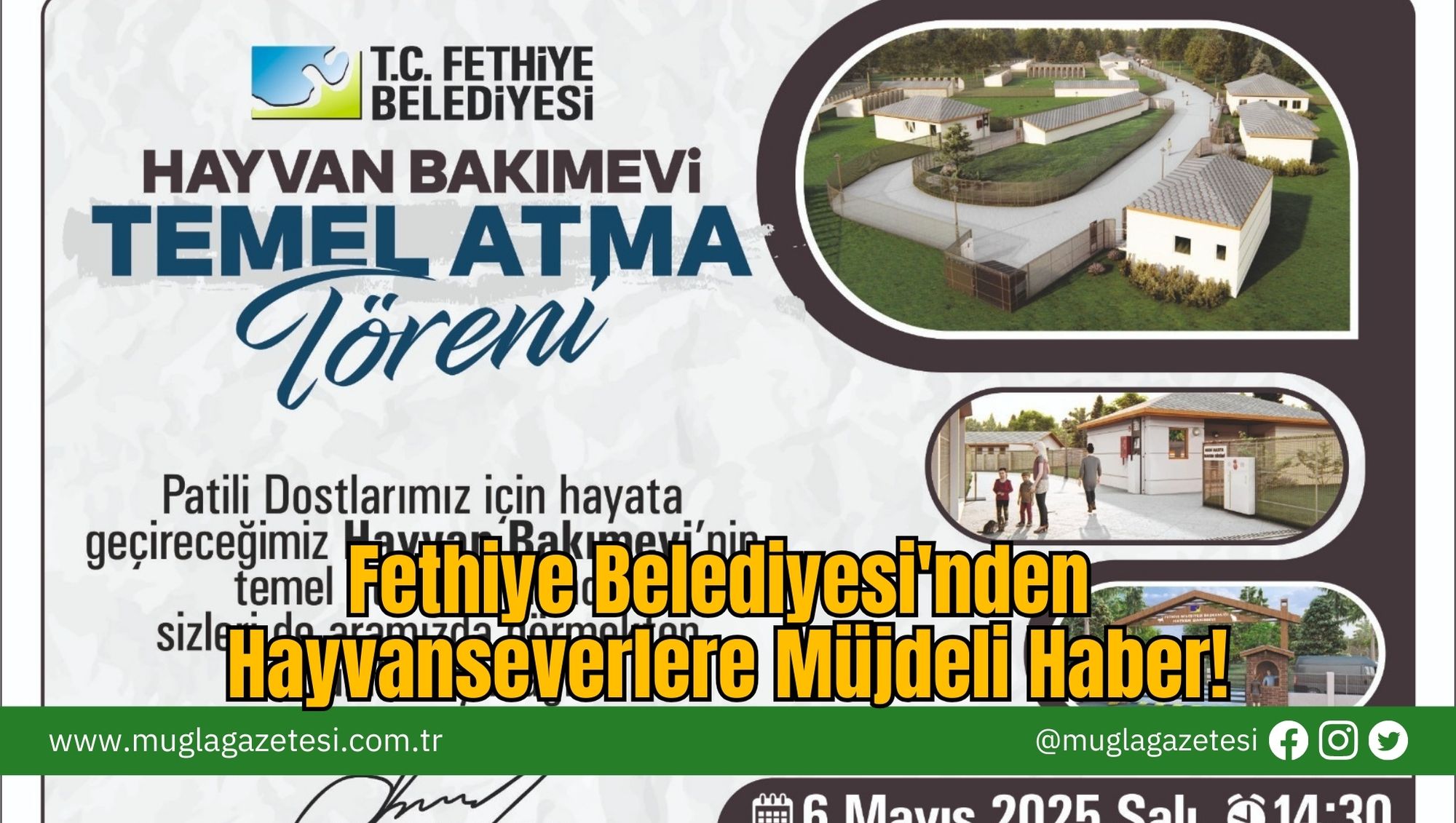 Fethiye Belediyesi'nden Hayvanseverlere Müjdeli Haber!