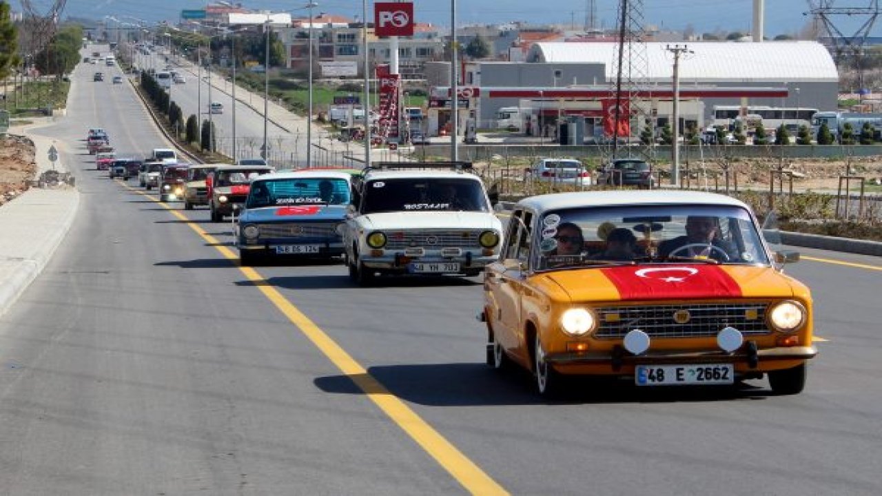 Nostaljik araçlarla Afrin Harekatına destek