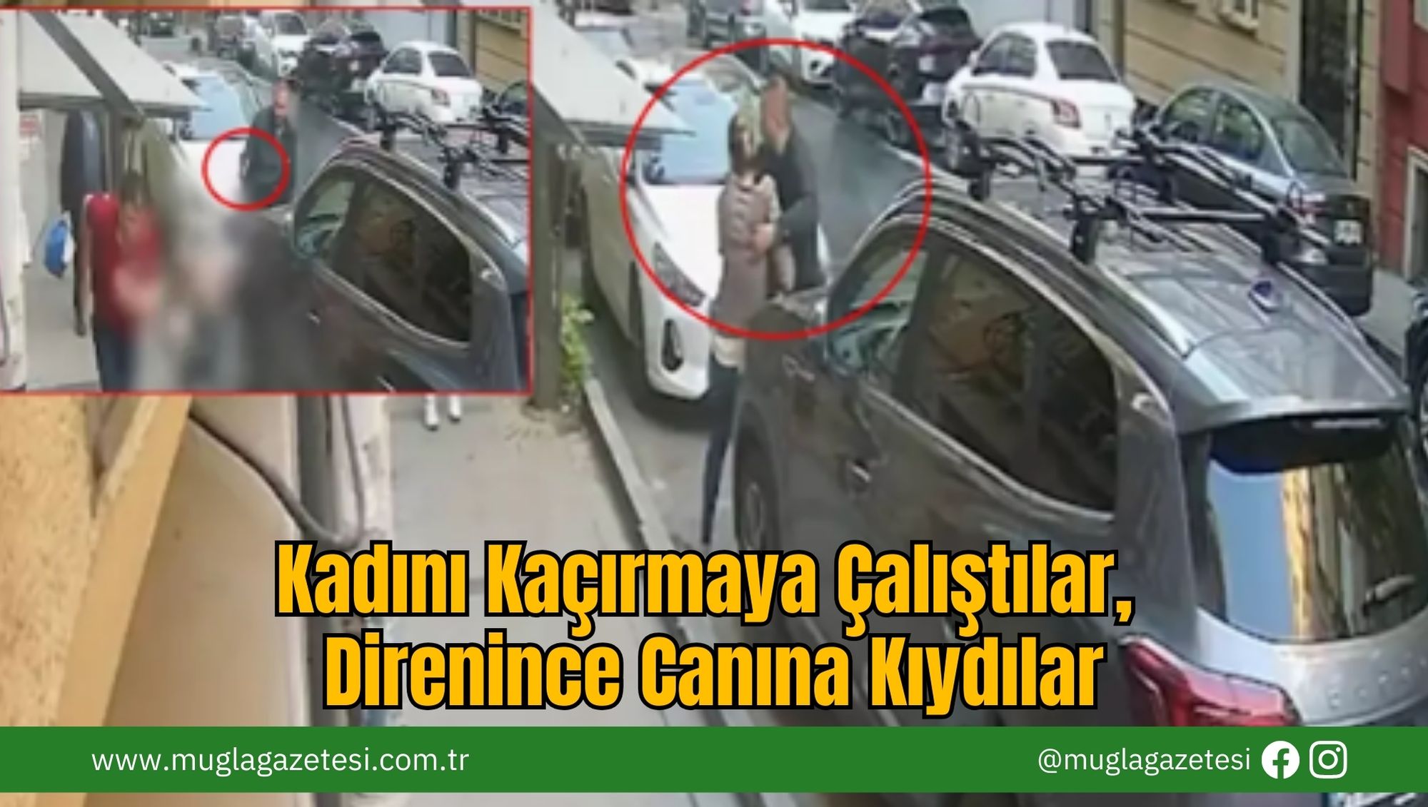 Kadını Kaçırmaya Çalıştılar, Direnince Canına Kıydılar