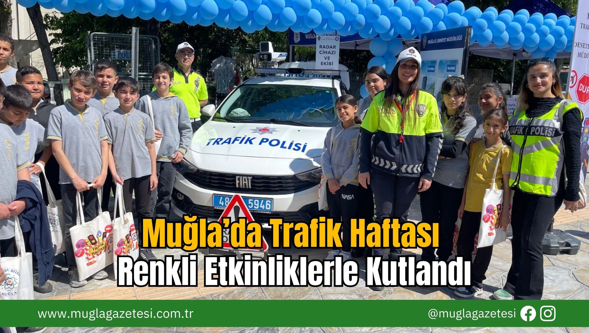 Muğla’da Trafik Haftası Renkli Etkinliklerle Kutlandı