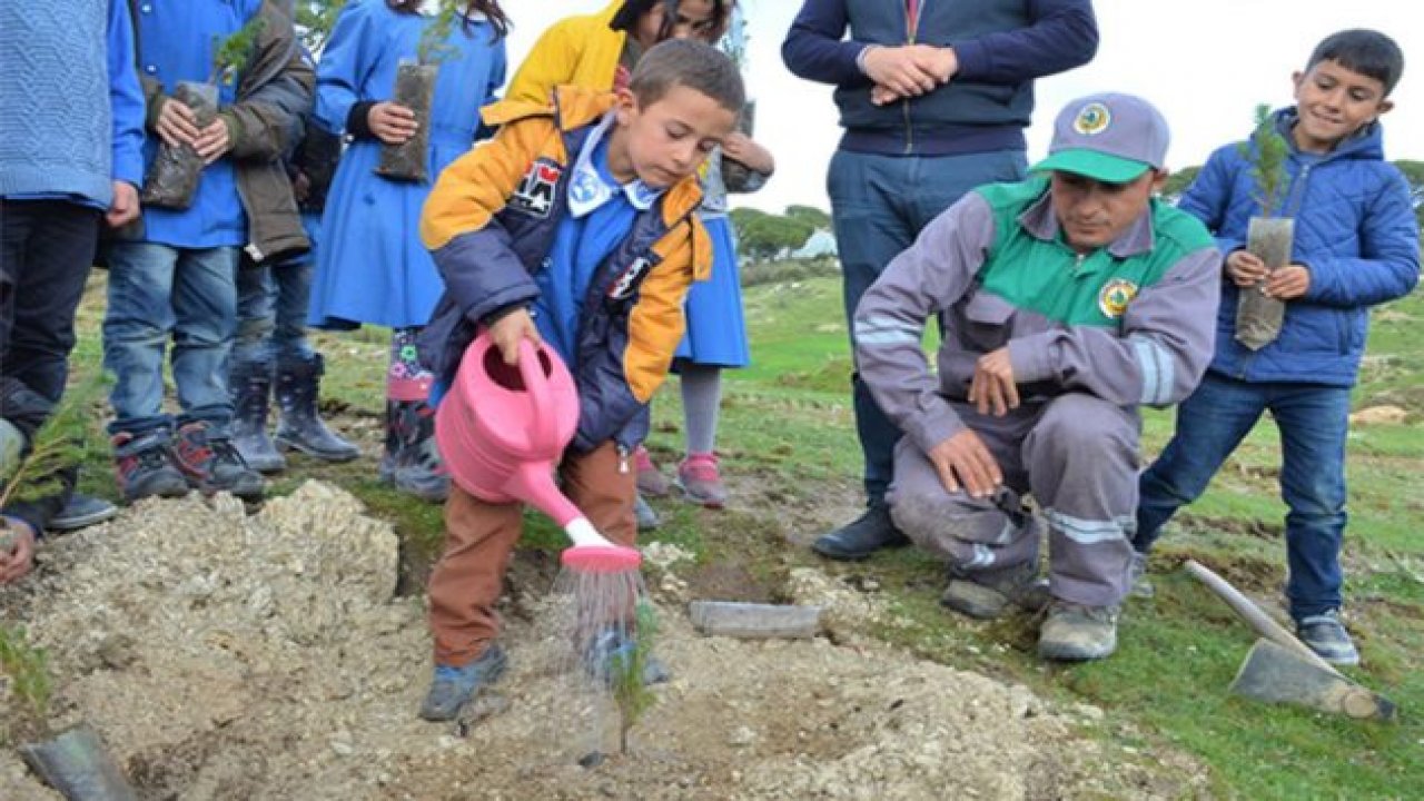 Fidanlar Afrin şehitleri için dikildi
