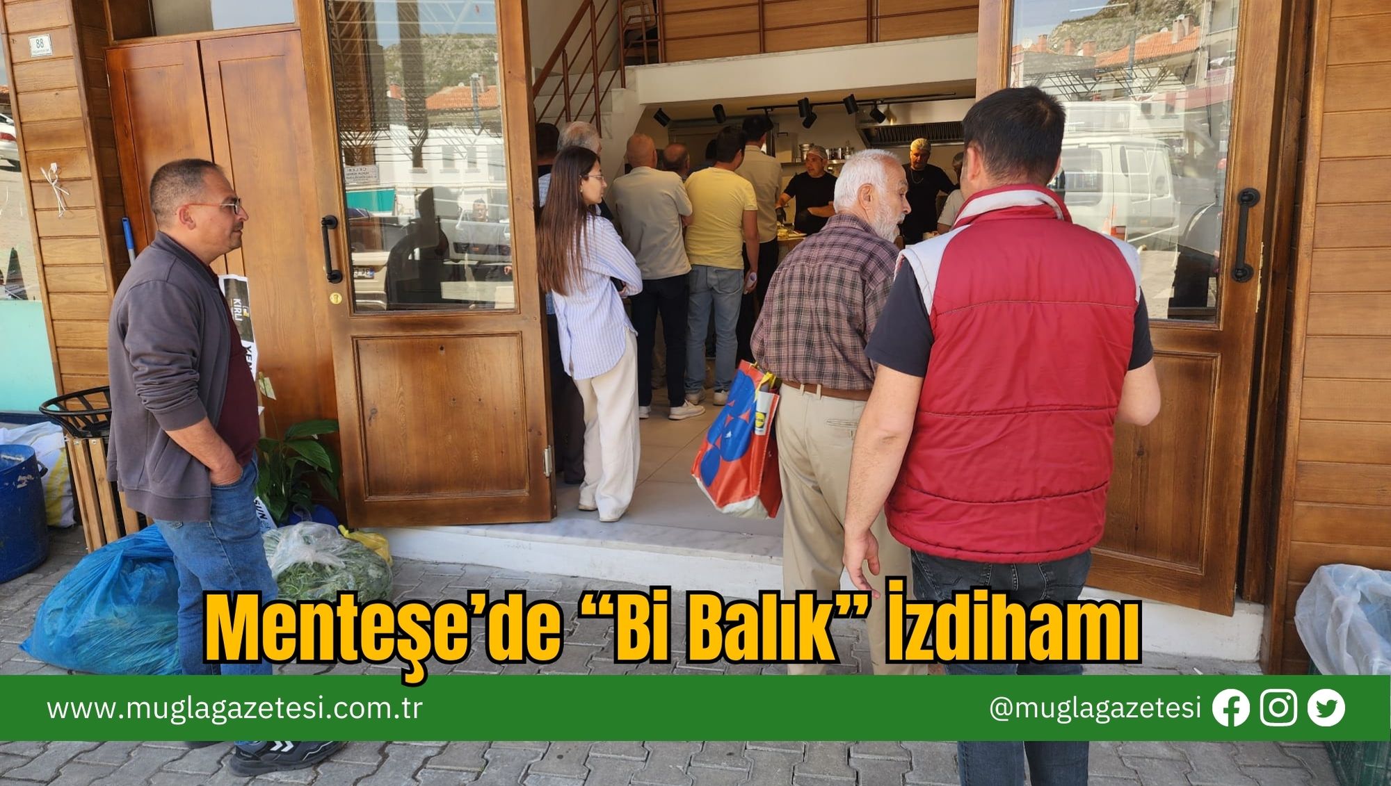 Menteşe’de “Bi Balık” İzdihamı