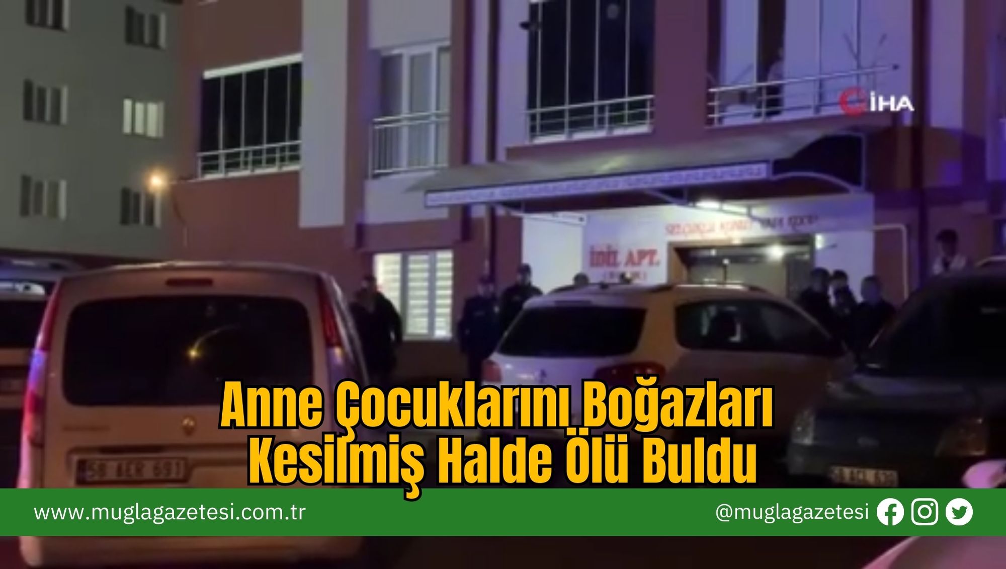Anne Çocuklarını Boğazları Kesilmiş Halde Ölü Buldu
