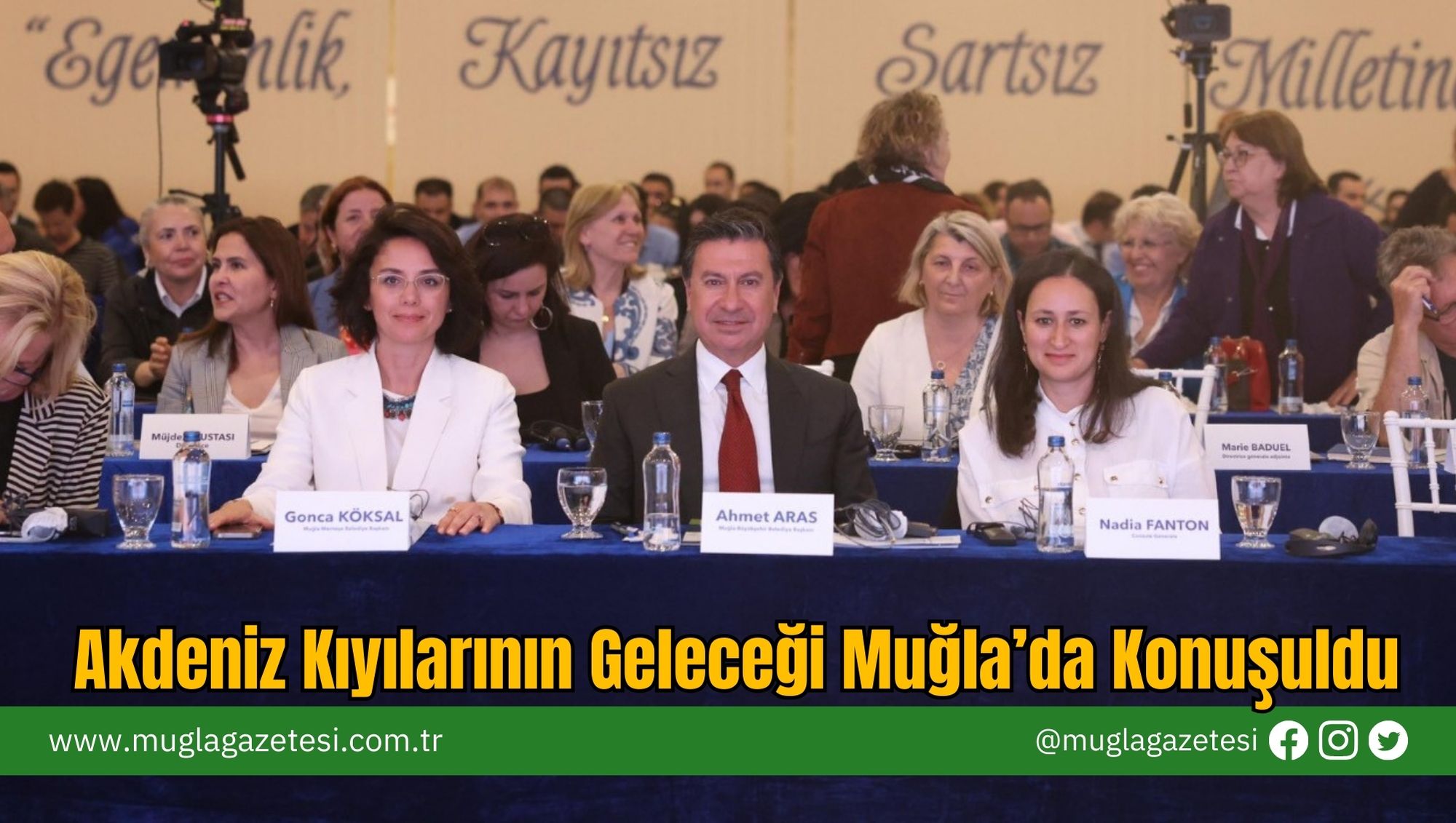 Akdeniz Kıyılarının Geleceği Muğla’da Konuşuldu