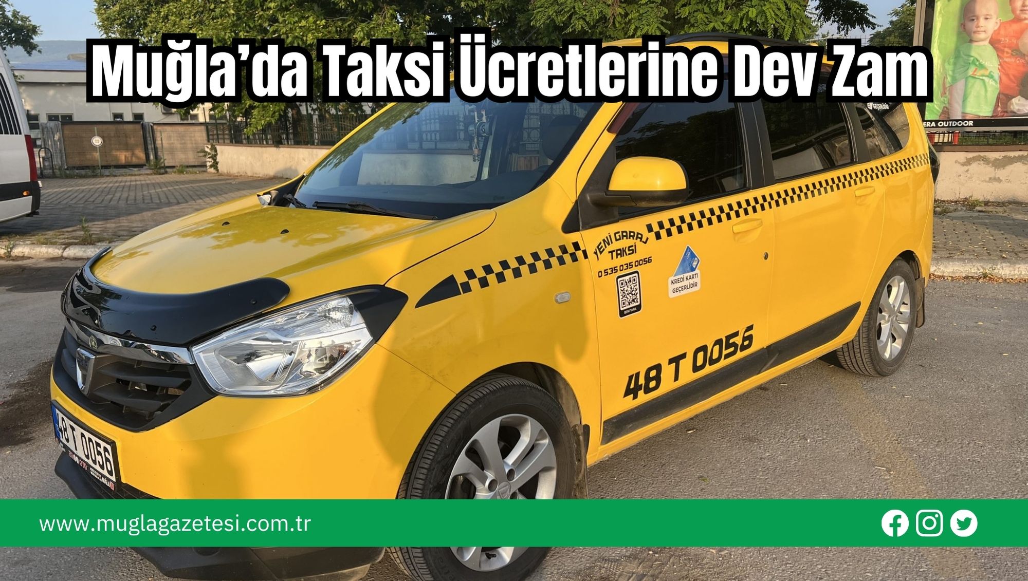 Muğla’da Taksi Ücretlerine Dev Zam
