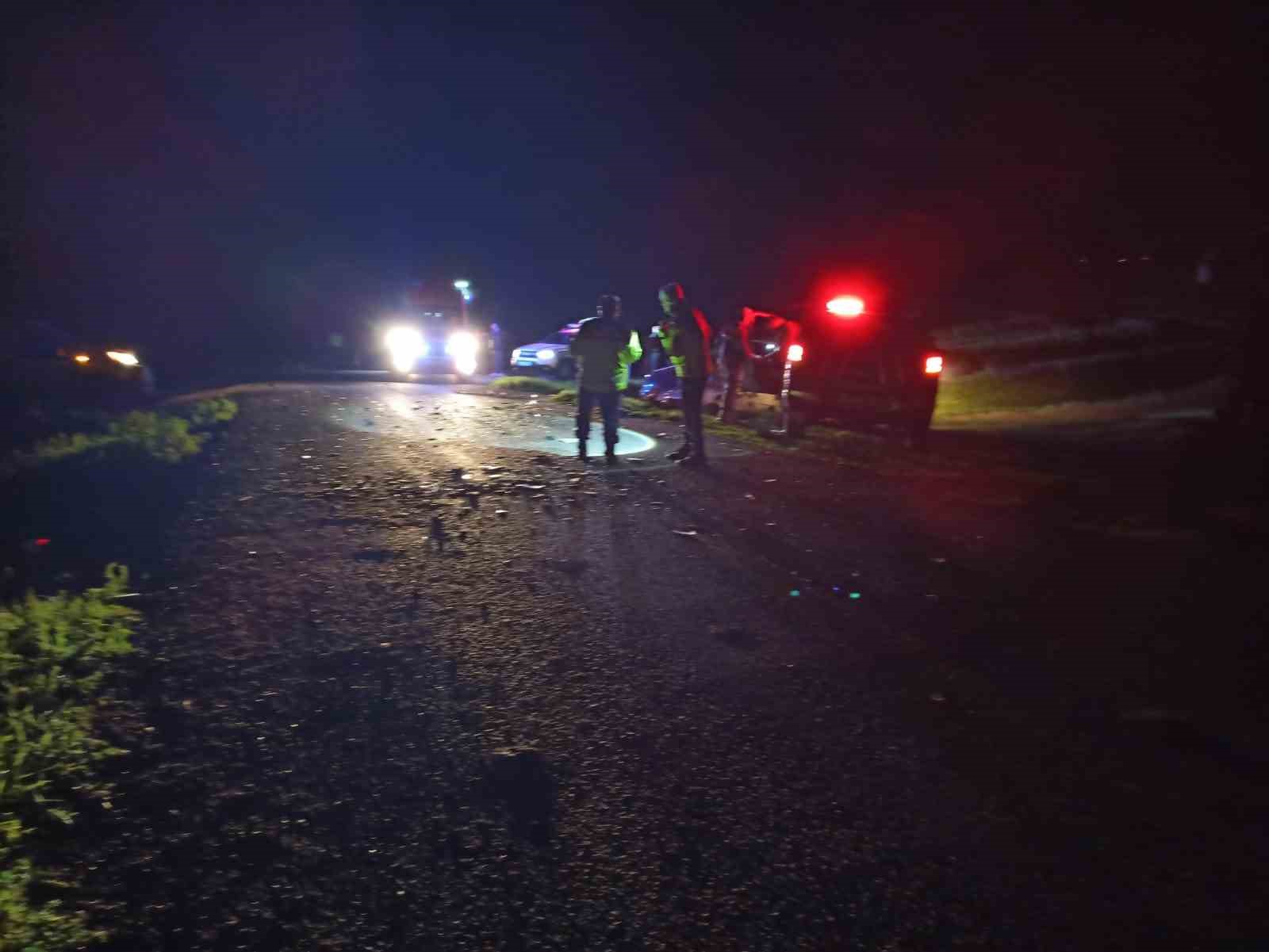 Katliam Gibi Kaza: 1 Ölü 4 Yaralı