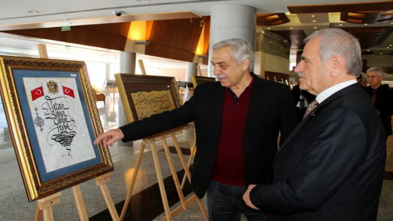 MSKÜ’de Hat ve Kaligrafi sergisi