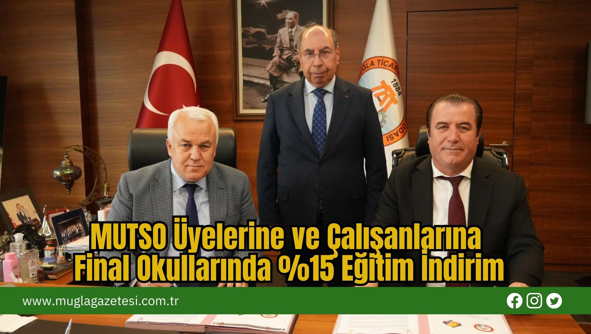 MUTSO Üyelerine ve Çalışanlarına Final Okullarında %15 Eğitim İndirim