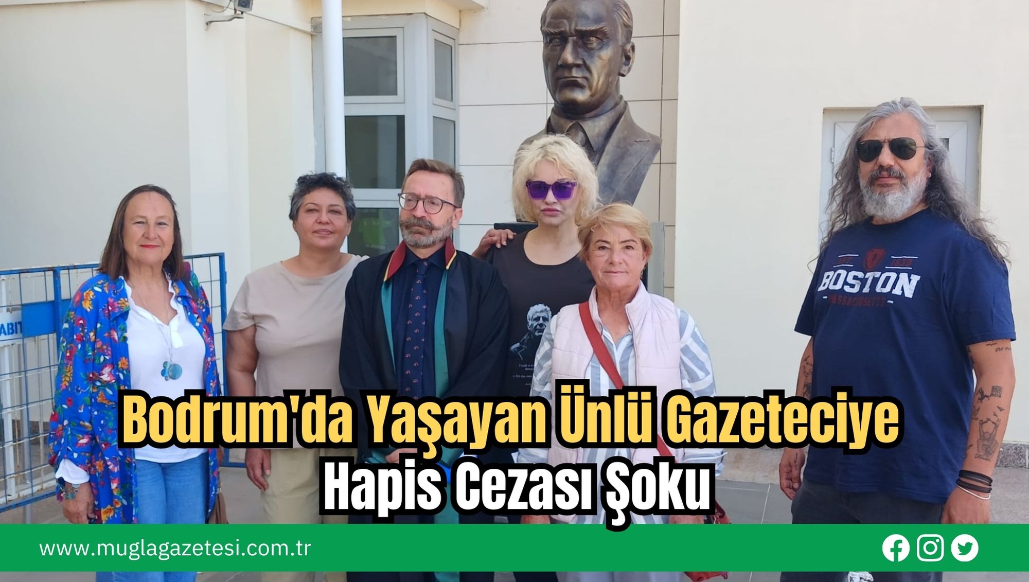 Bodrum'da Yaşayan Ünlü Gazeteciye Hapis Cezası Şoku
