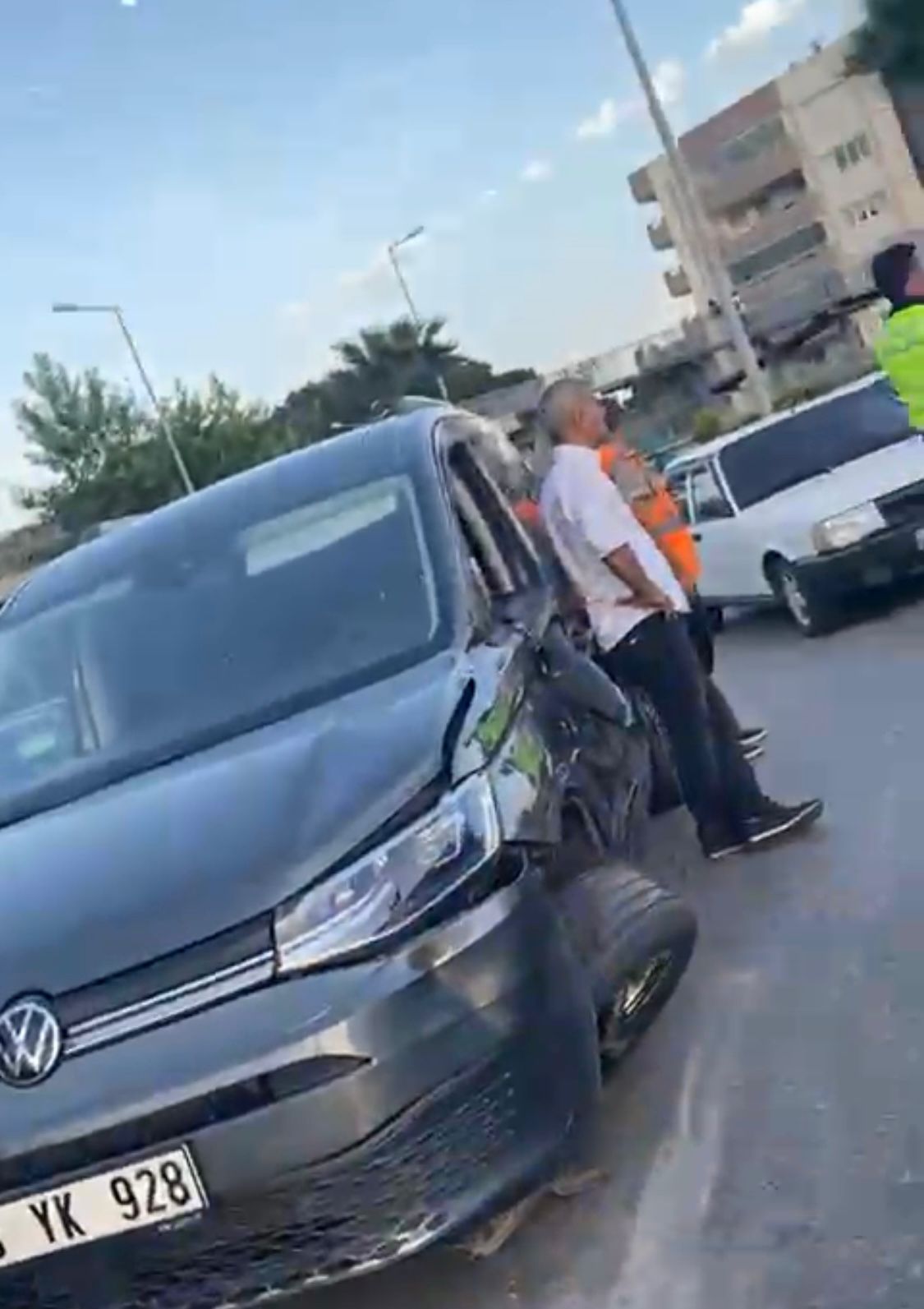 Milas Akıllı Kavşak’ta Trafik Kazası