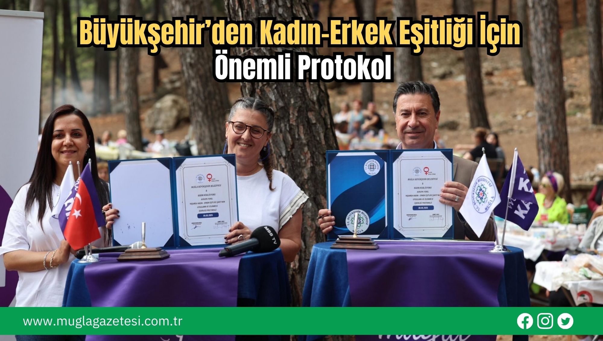 Büyükşehir’den Kadın-Erkek Eşitliği İçin Önemli Protokol