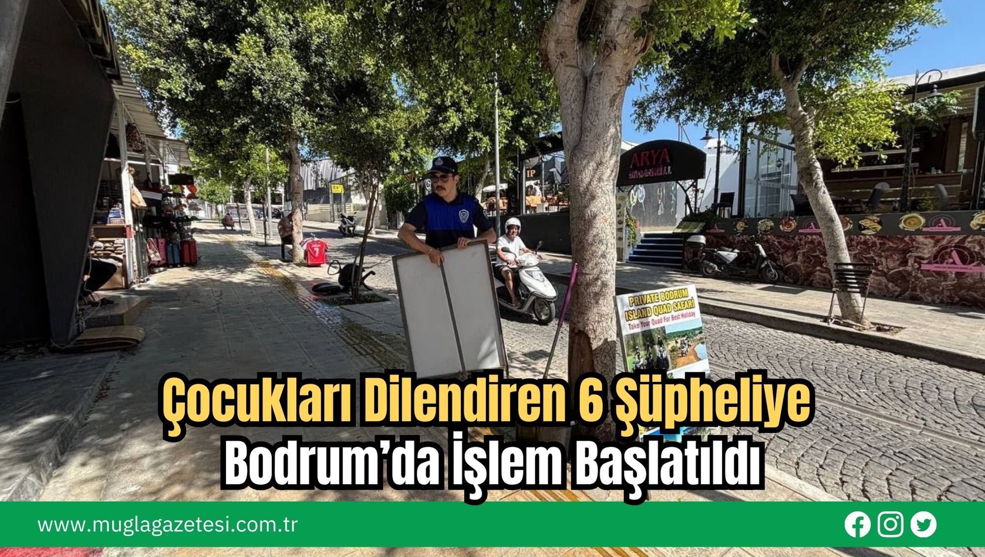 Çocukları Dilendiren 6 Şüpheliye Bodrum’da İşlem Başlatıldı