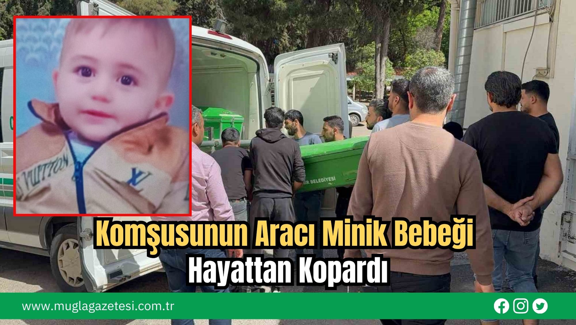 Komşusunun Aracı Minik Bebeği Hayattan Kopardı