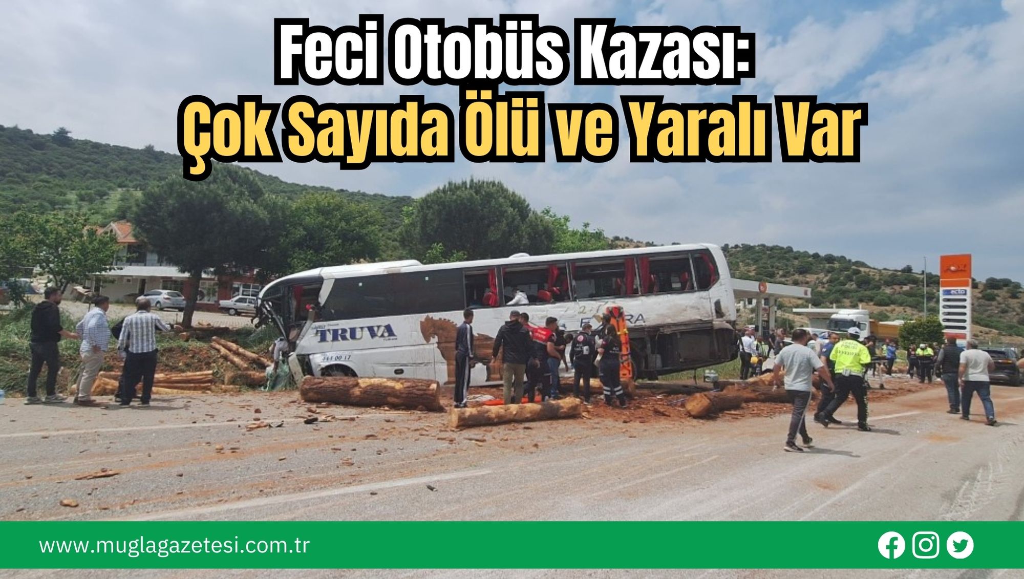 Feci Otobüs Kazası: Çok Sayıda Ölü ve Yaralı Var